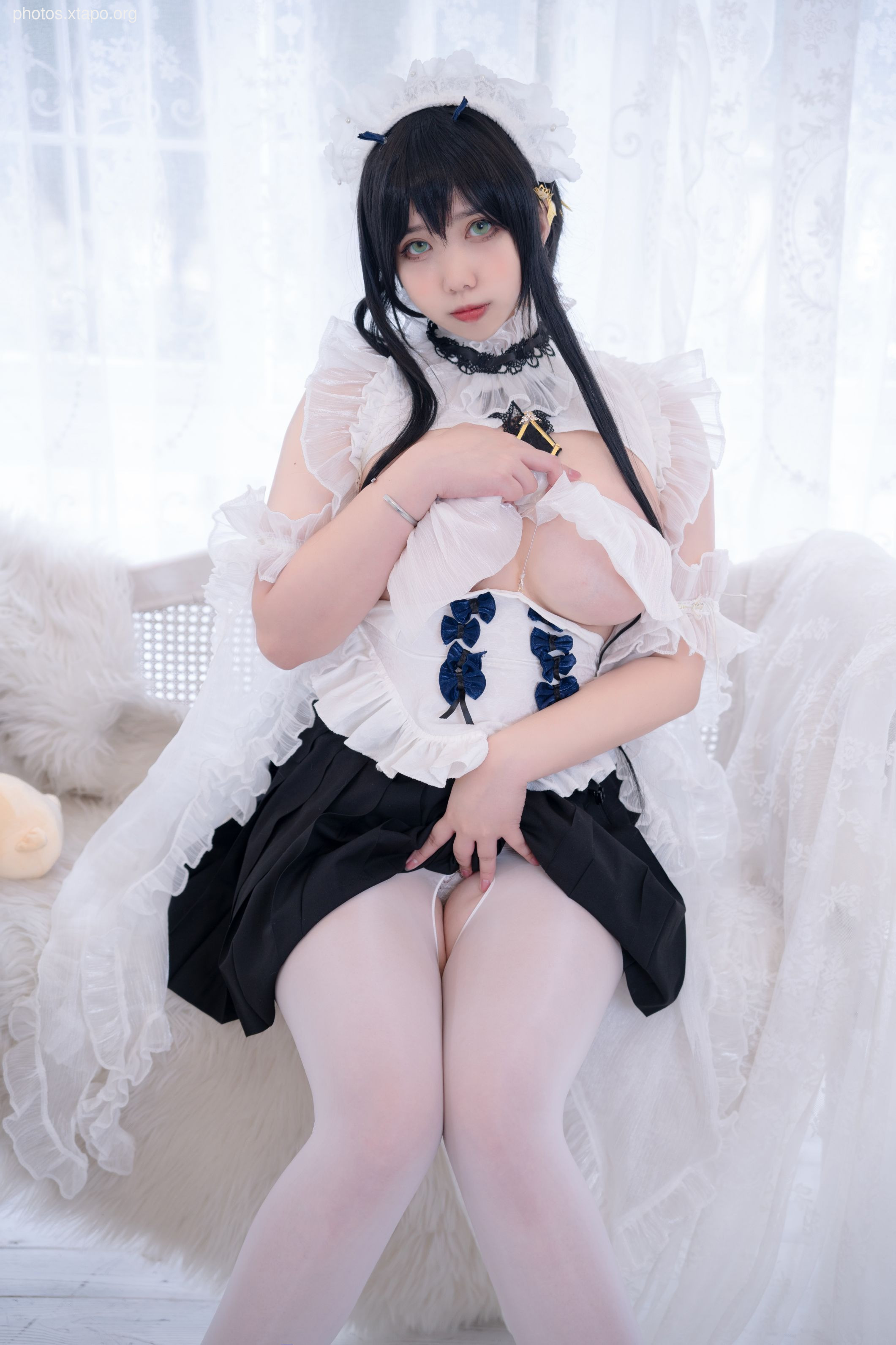 Charm Hitomi Meroko 002 Blue Line Disdiberd Miss Sister 53P-745MB