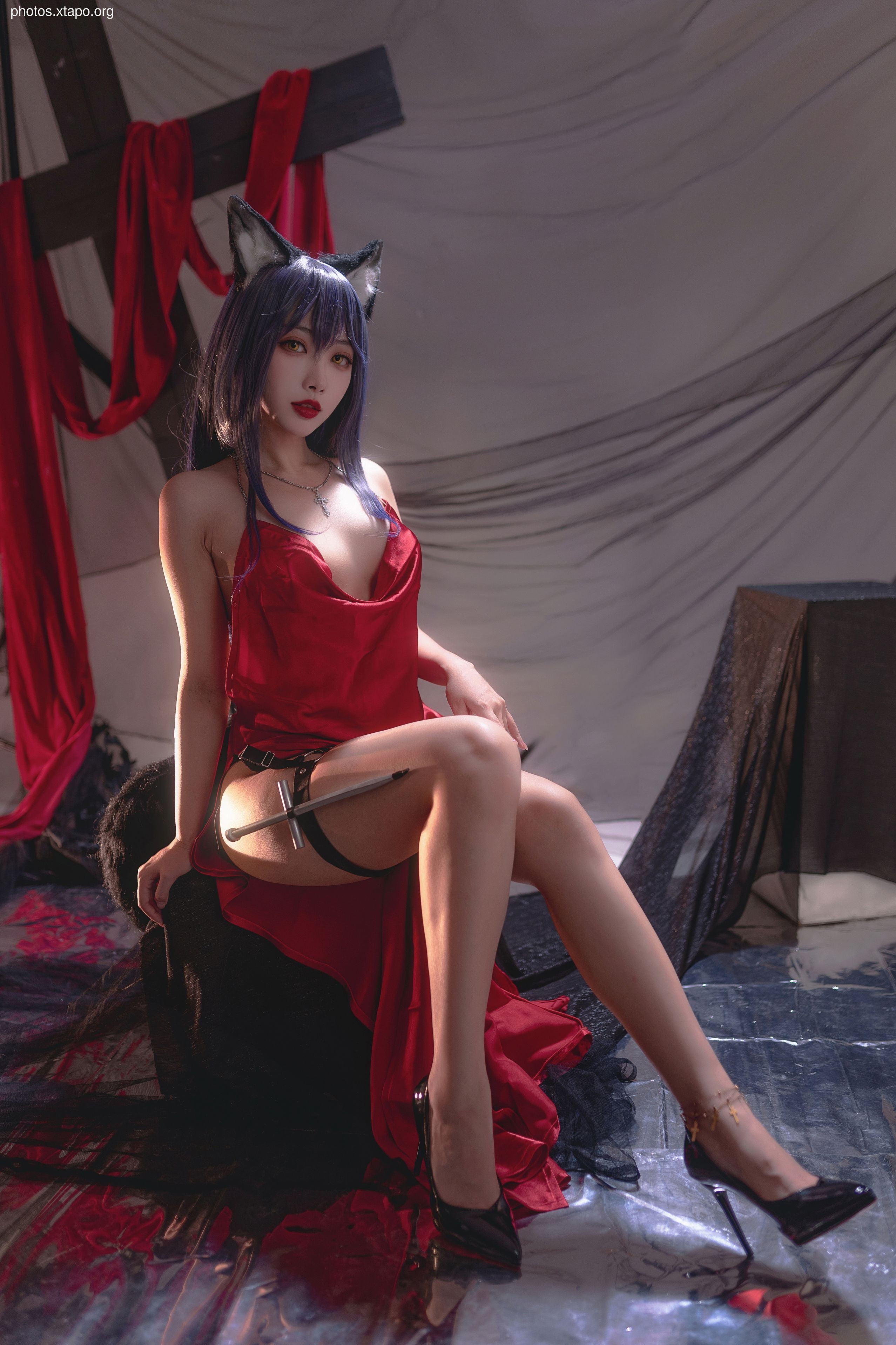 Miyamoto 德 Dexas fan dresses 23P-329MB