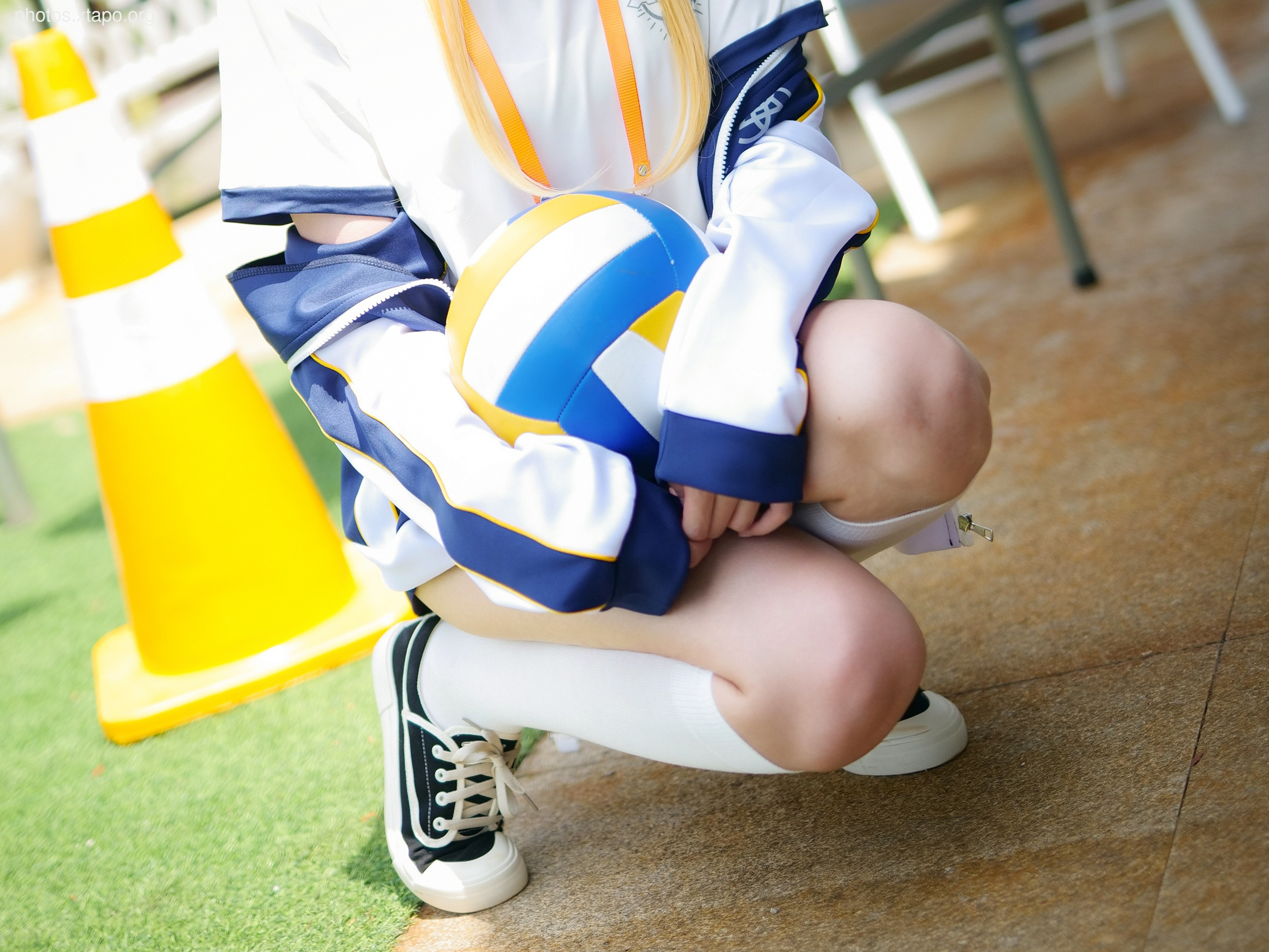 Mother Blue Archive -Iluo マ リ ー (Gymnastics) Cosplay Vol.02