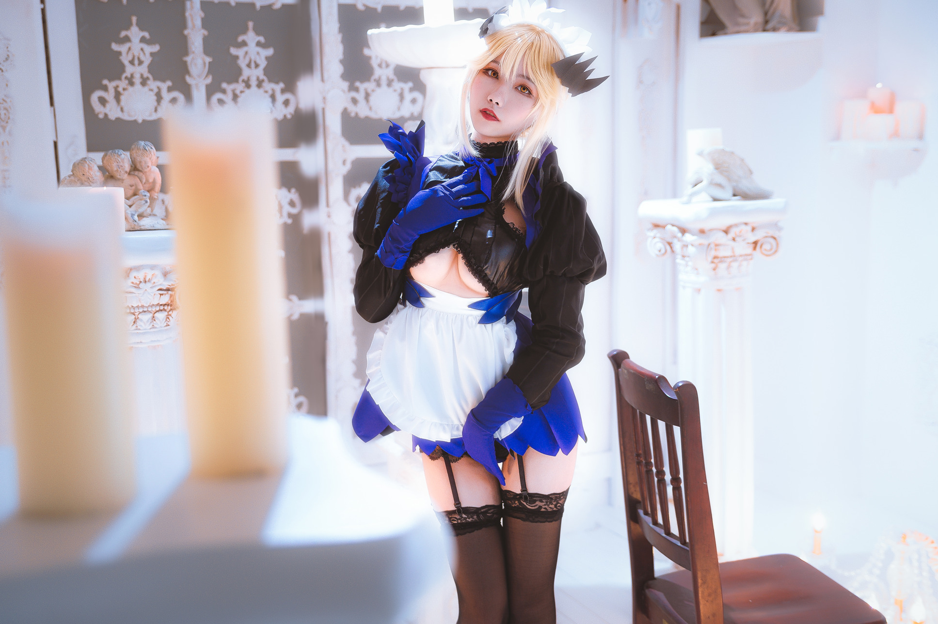[Momoko Aoi] Artoria Pendragon Alter Black Gun Dumb Maid