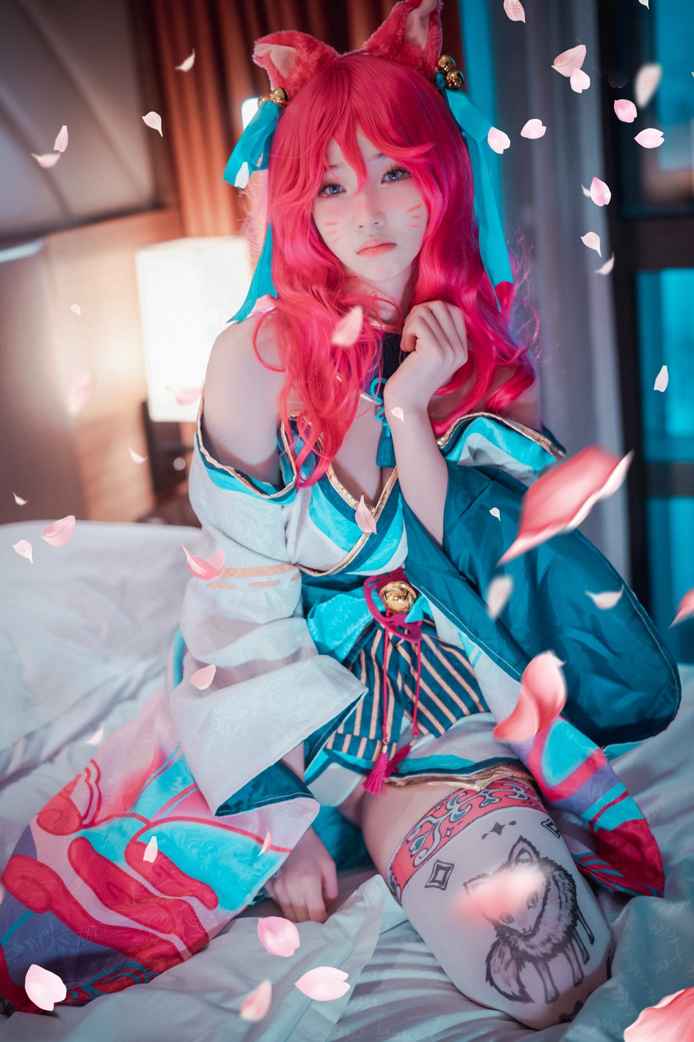 DJAWA Photo – Bambi (밤비) : “Spirit Blossom Ahri (League of Legends)” 145P