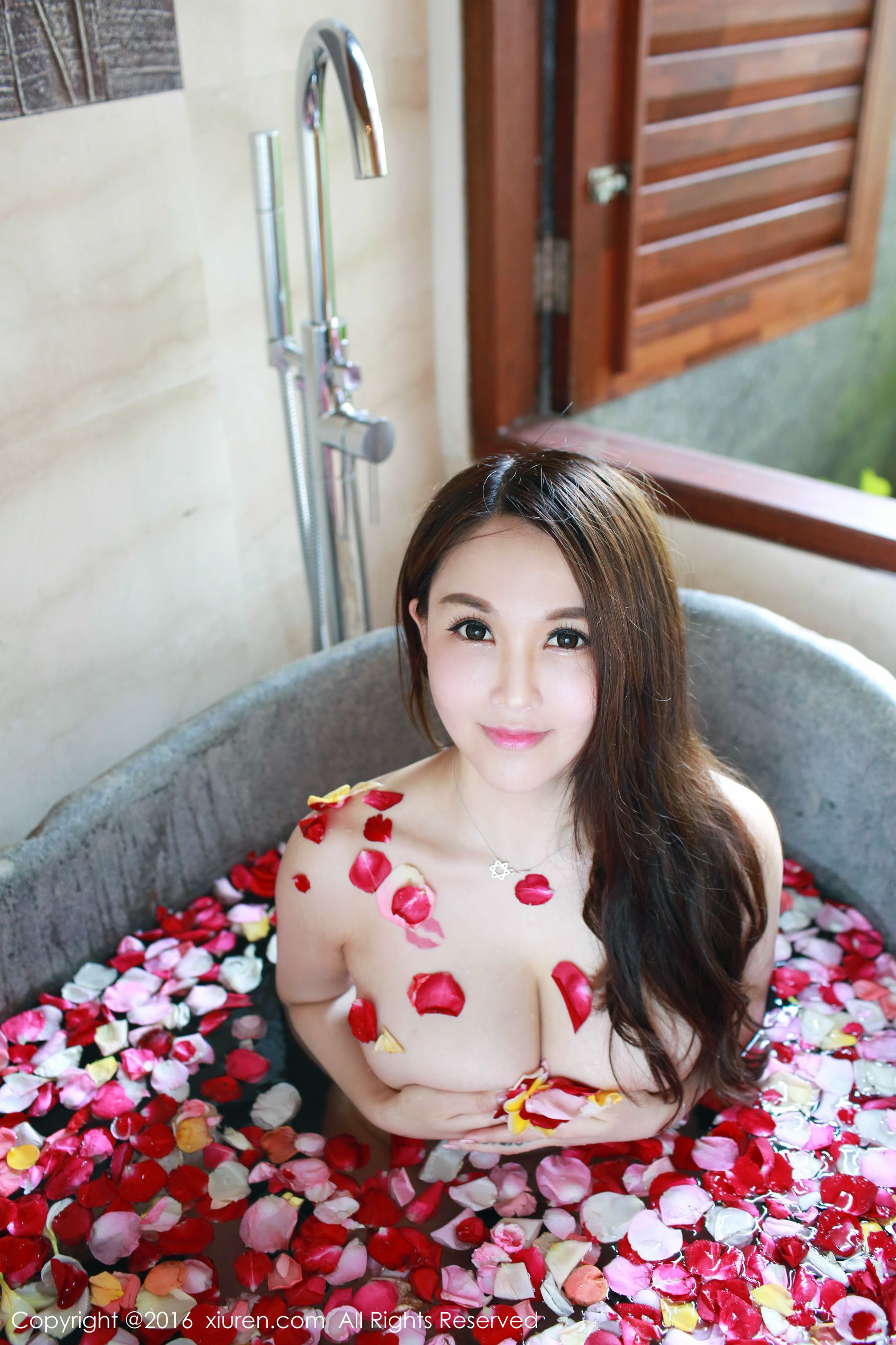 Shen Mao OFF The main is a sexy rose bath Xiuren No.573