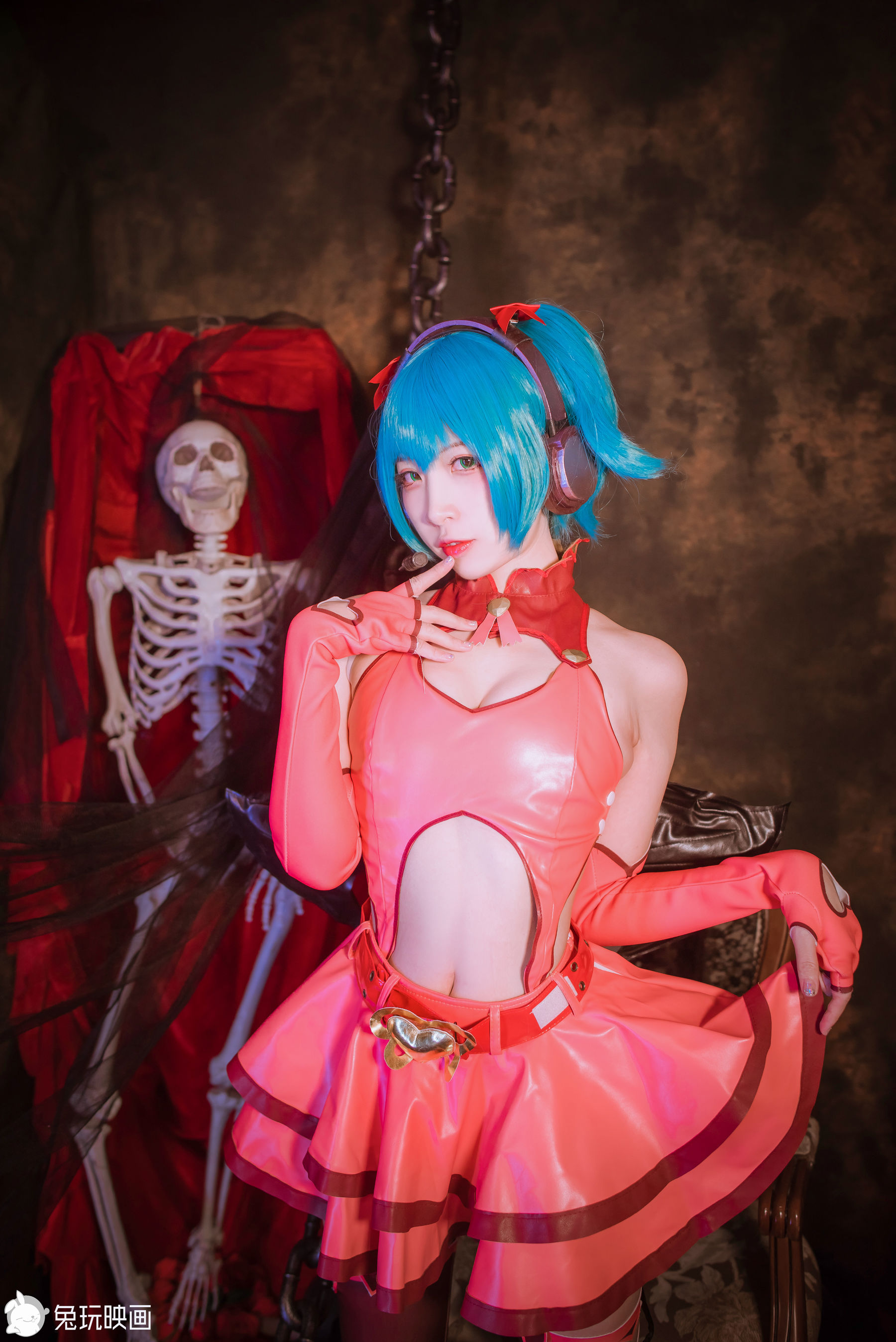 Rabbit Playing Paintings -Chong Little Demon