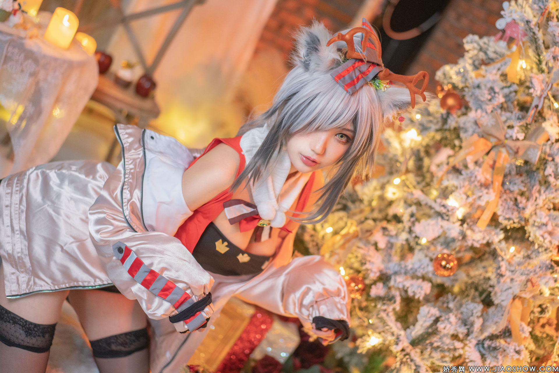 [Zhou Ji is a cute bunny] Christmas black Arknights Schwarz