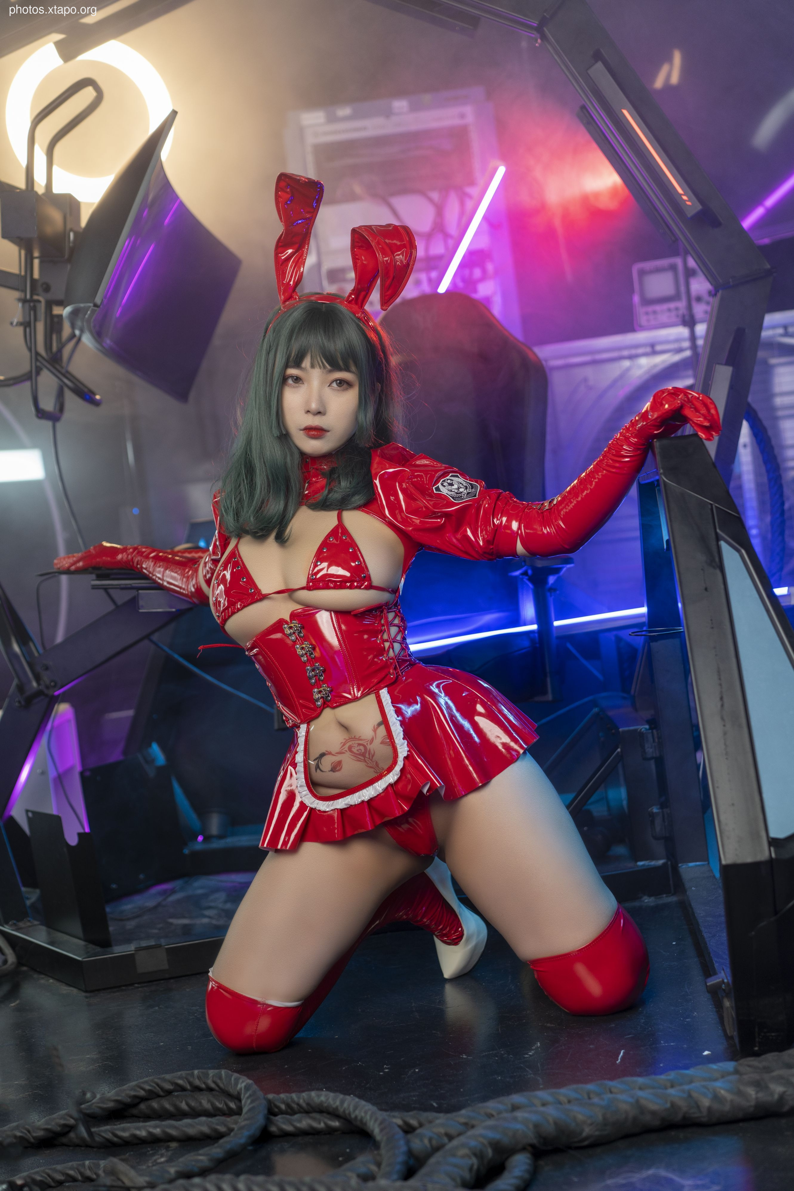 A_ i Dita Dark Rabbit Girl 40P-618MB