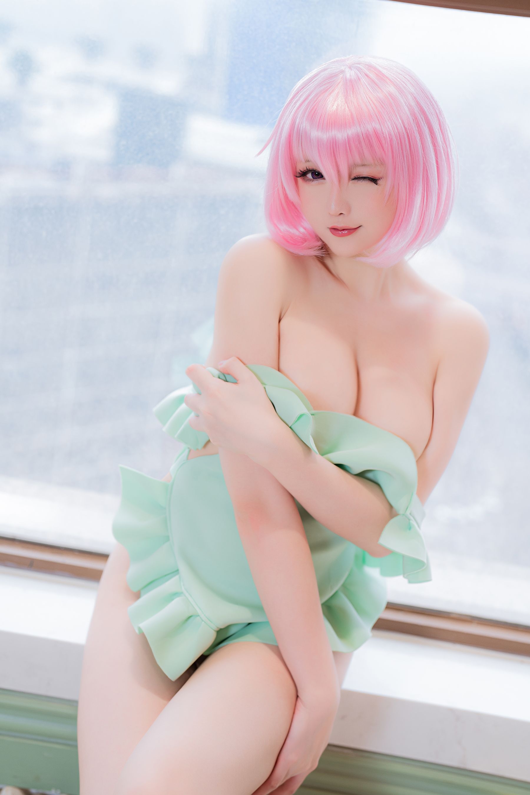 Welfare COS Miss Coser Sister Star Zhi Zhi Zhi -Valentine's Day Dream set group
