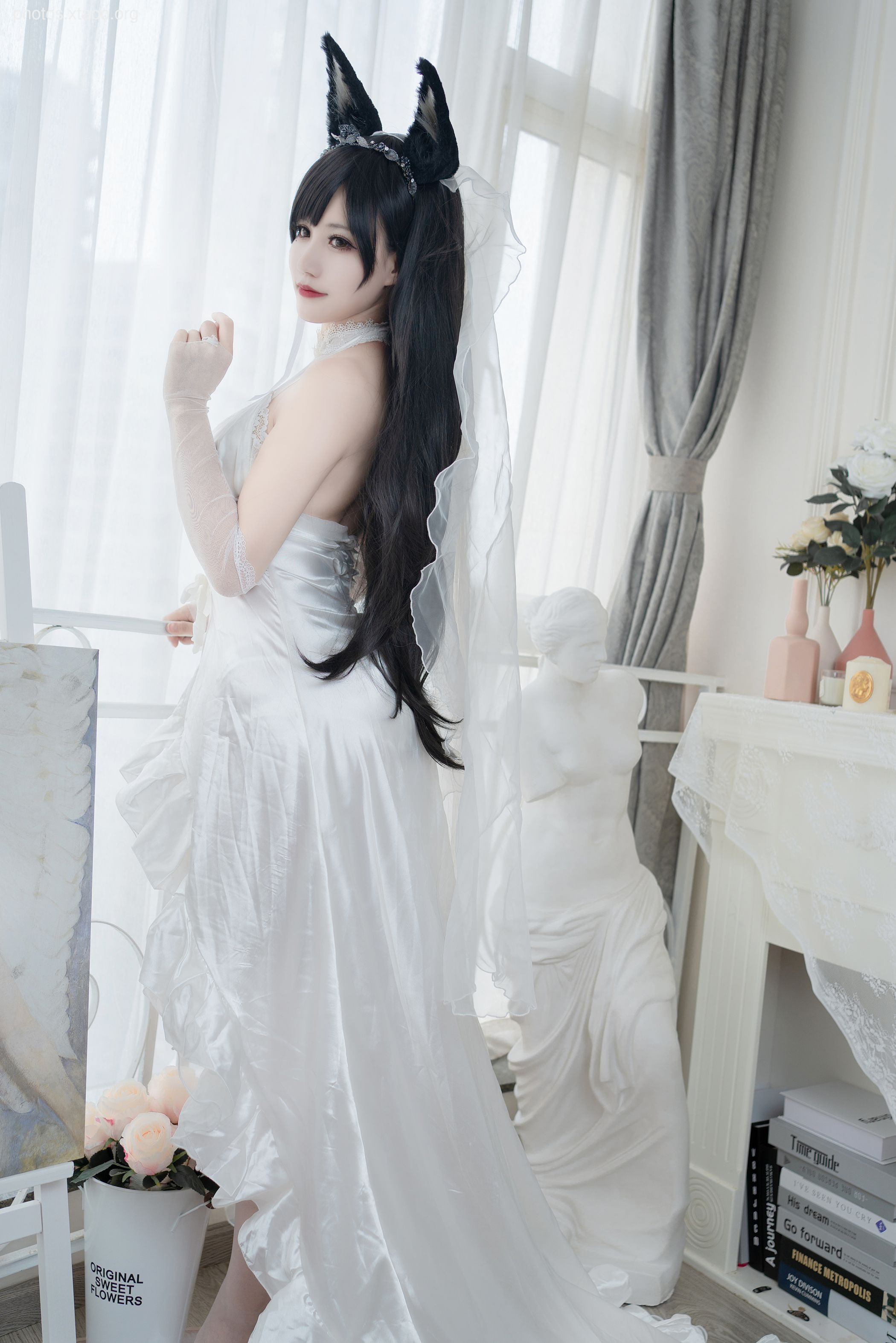 Kakura Chigai W NO.017 Atago Wedding Dress 20P-125MB