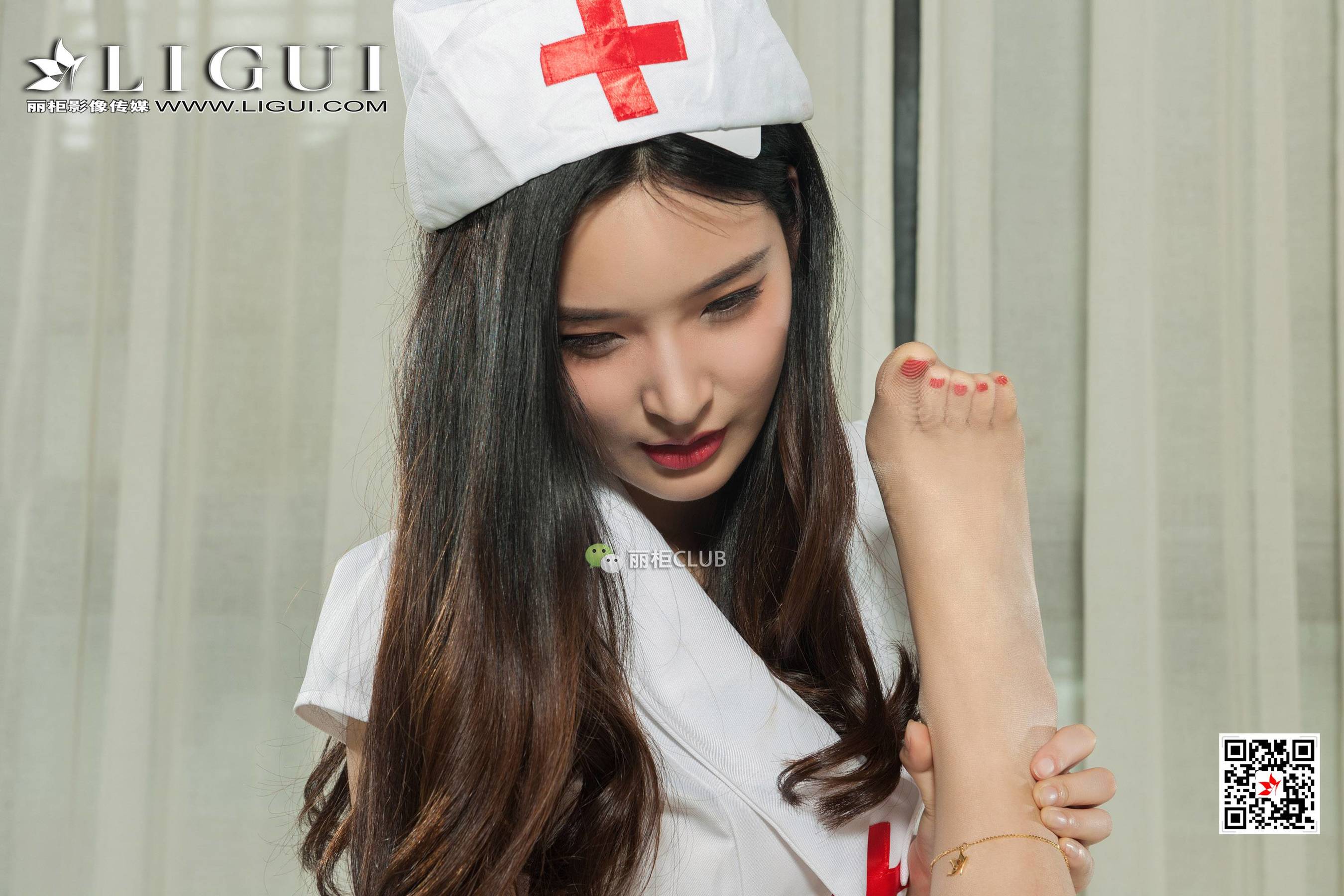 Leg model ice cream & amp; Xiaoxiao Nurse First Aid Ligui Internet beauty