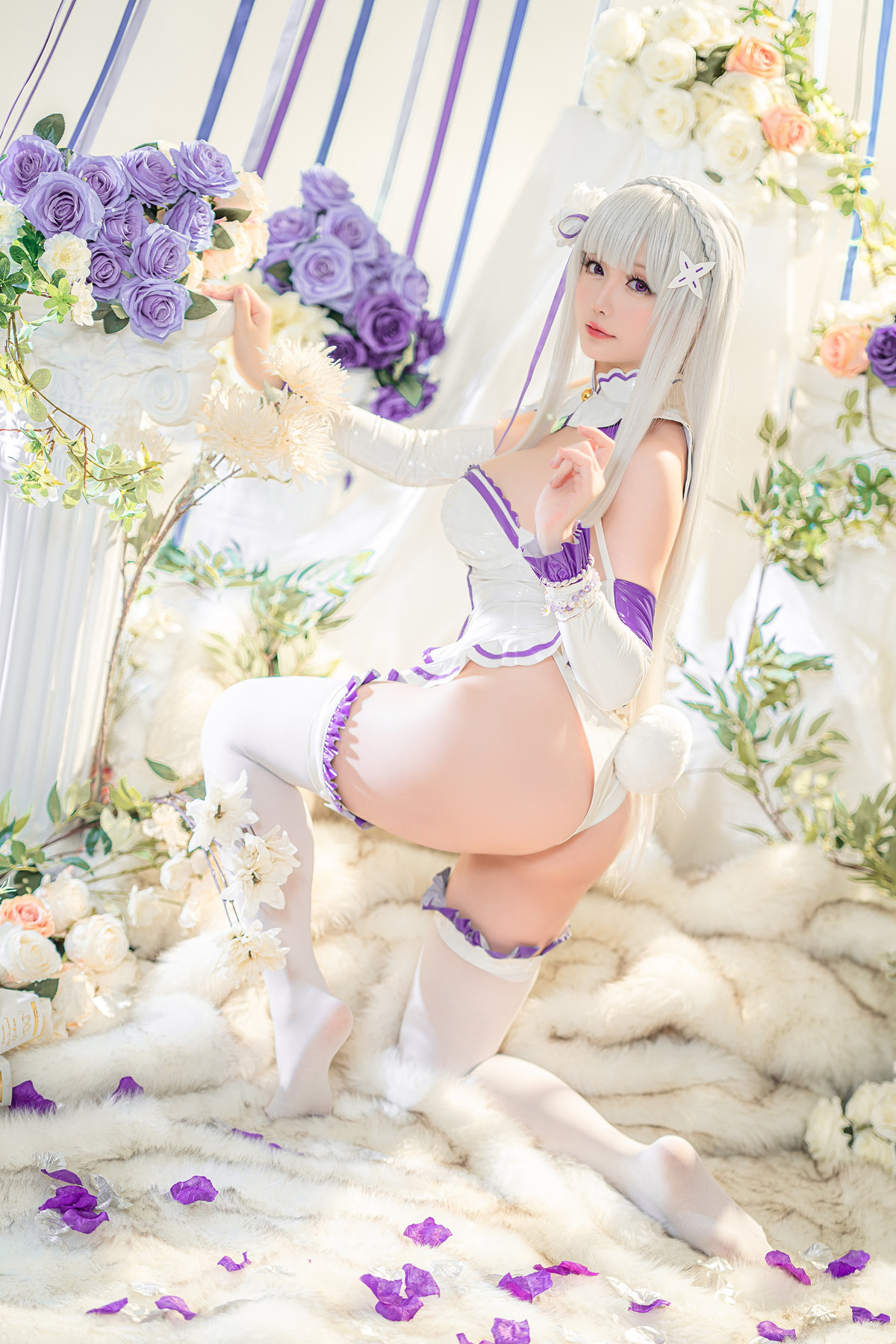 Hoshilily Miss Star Chichi Cosplay Emilia