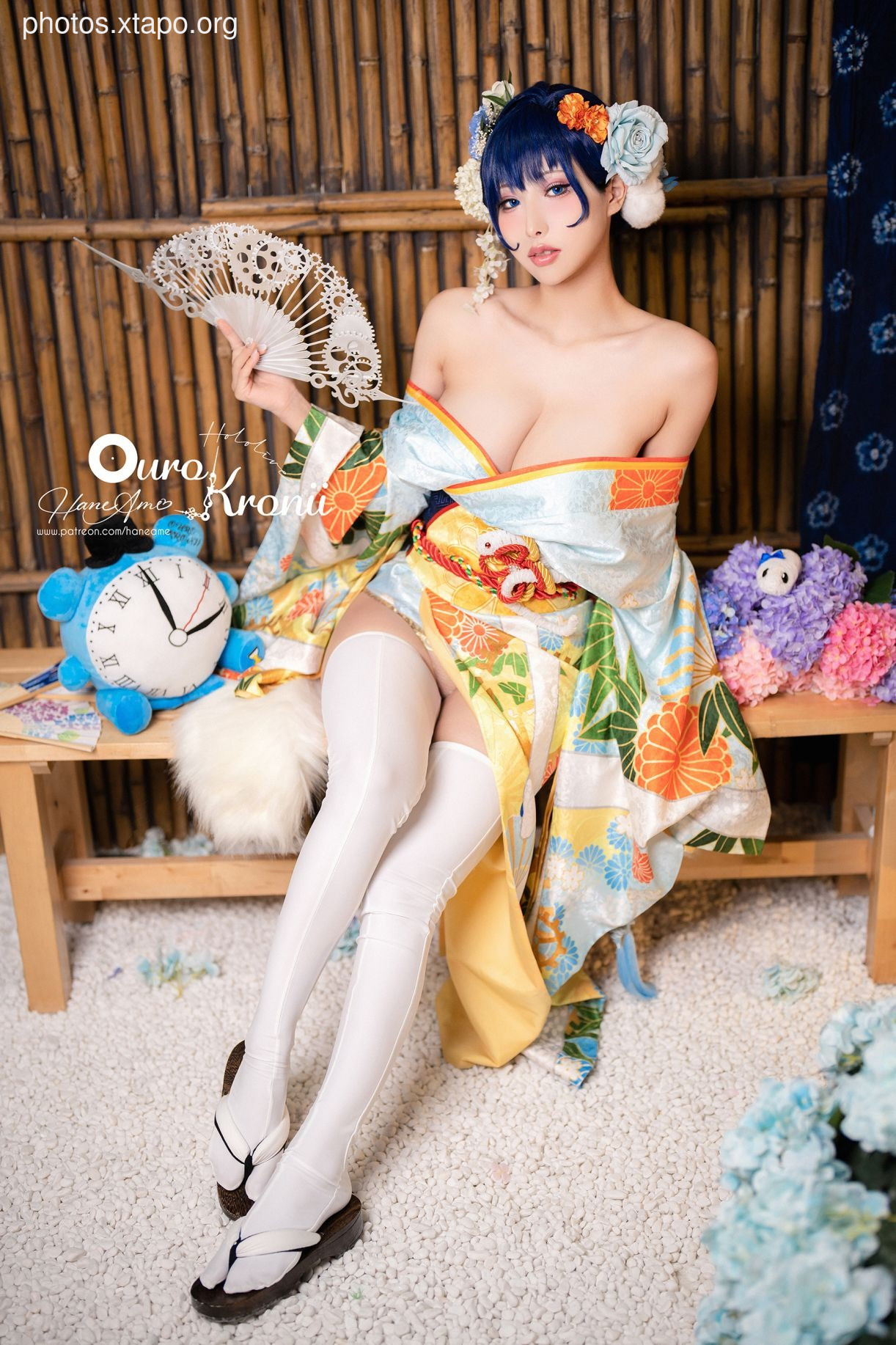 Rain Bo_HANEAME HOLOLIVE_ Kronii_Photobook _ Time Photo & Nbsp 2. Kimono