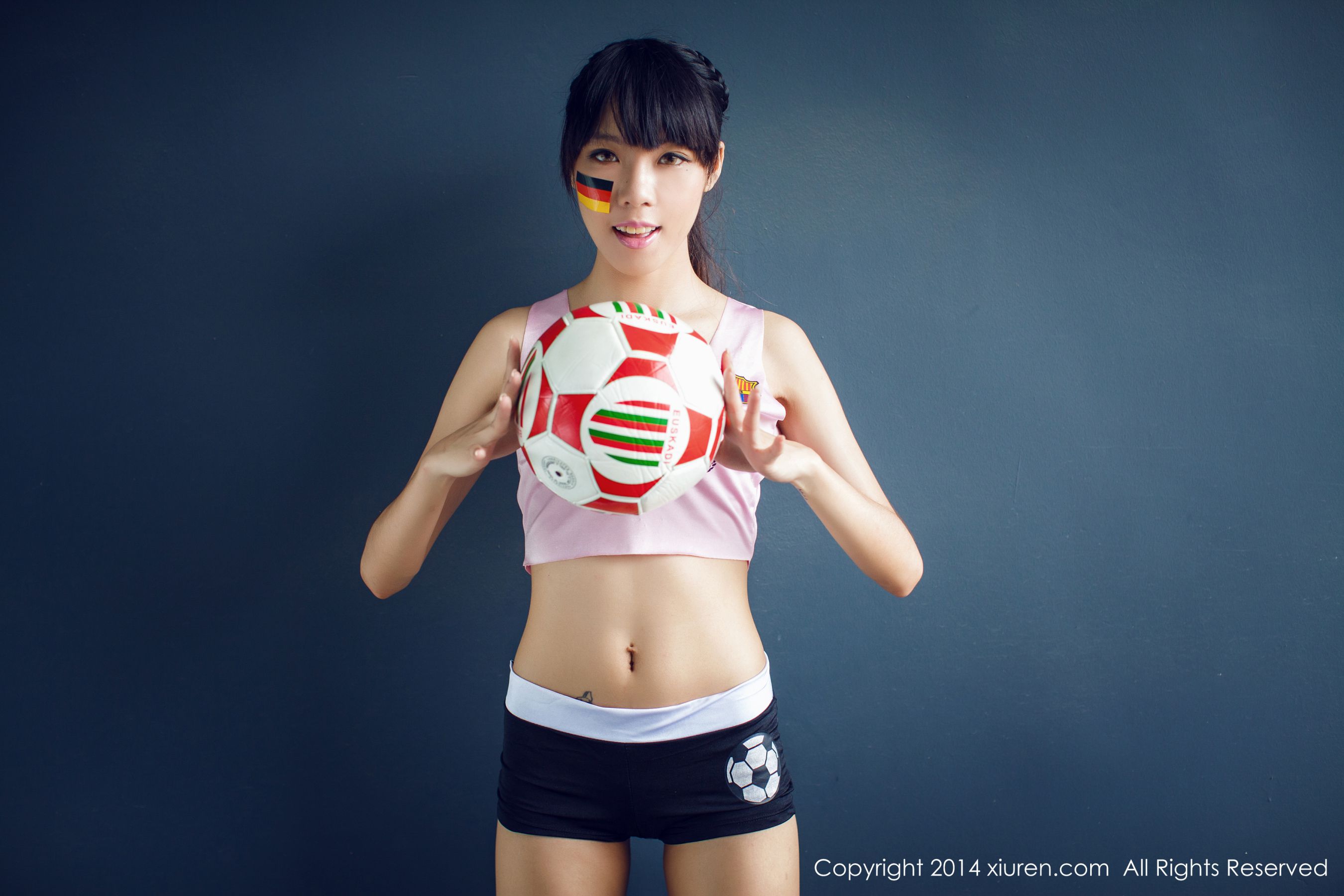 2014 Brazil World Cup Football Baby Collection Xiuren No.159