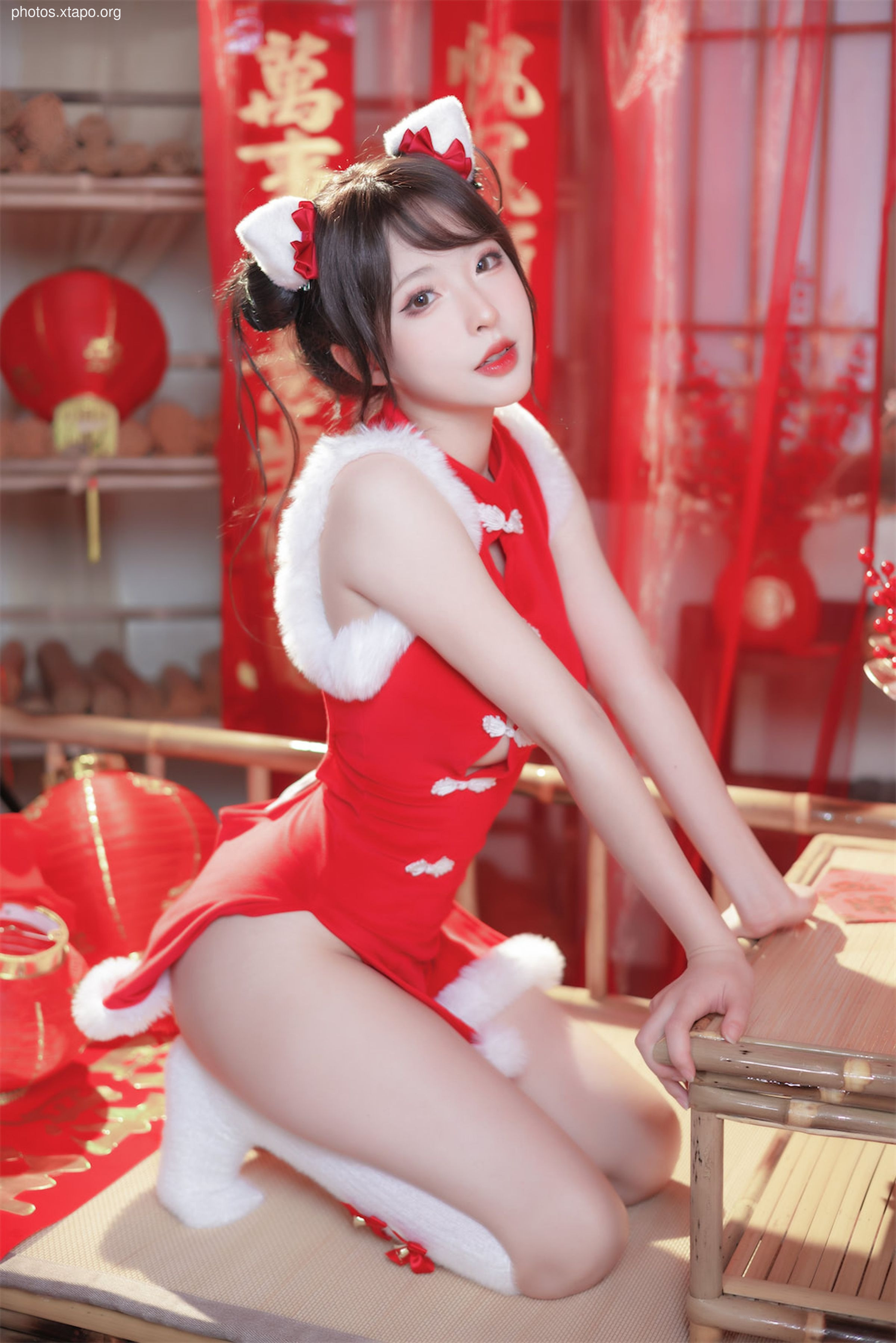 Shimizuya 2023 New Year Cheongsam 77P-770MB