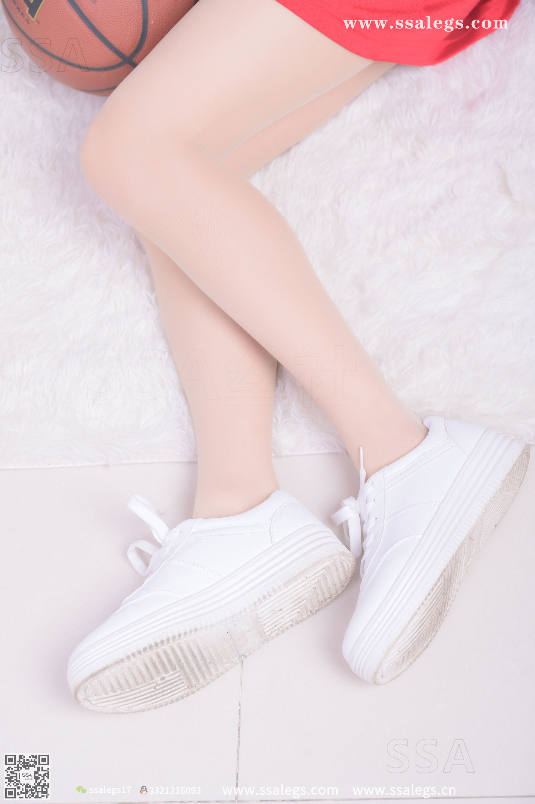 SSA Silk Club Super Clear photo NO.324 Ms. Susu Sister Su Su with a holiday at home to play basketball (top)