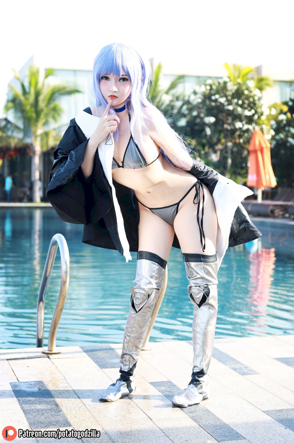 Potato Godzilla Cosplay Swimsuit Melt Lilith