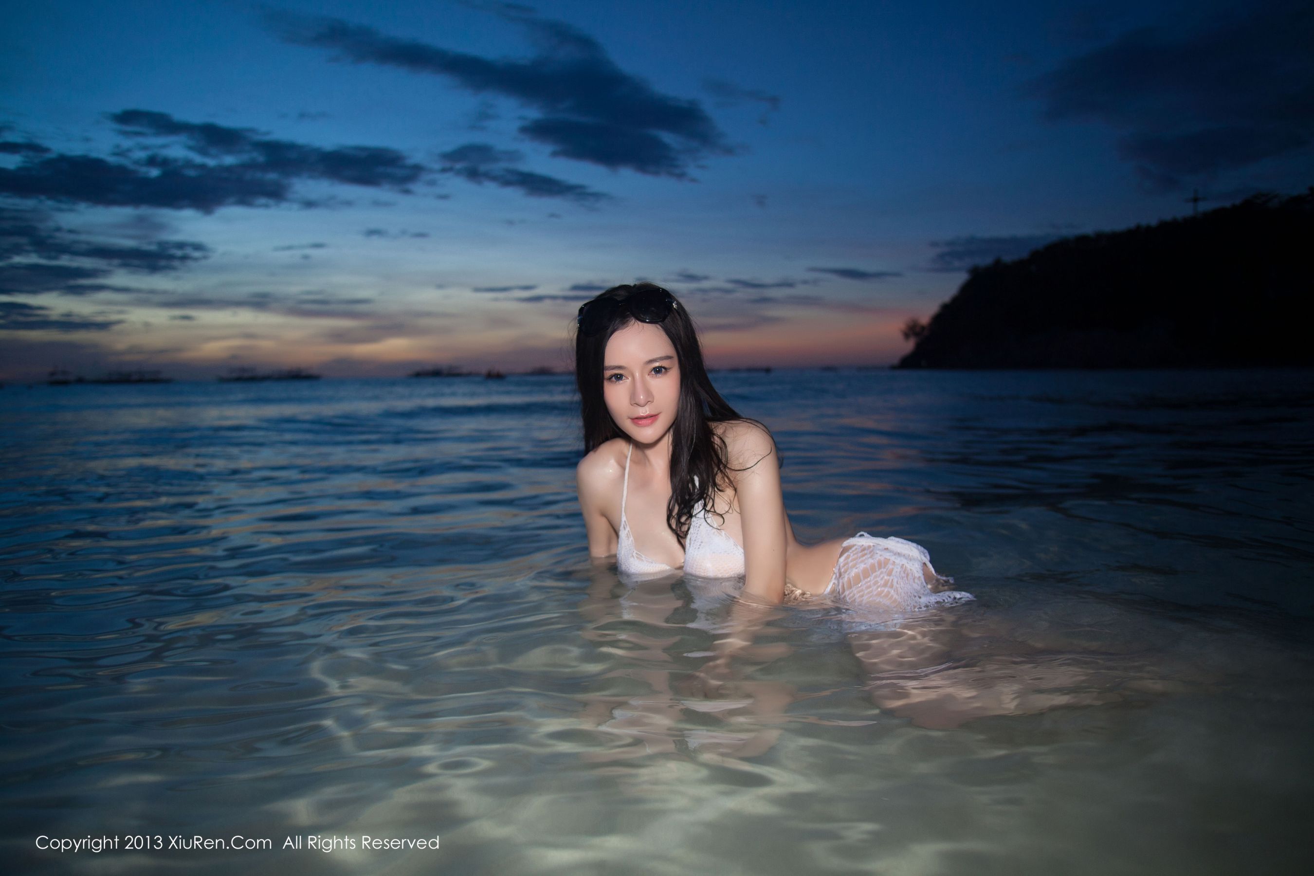 nancy small -seaside beautiful Bikini series Xiuren No.069