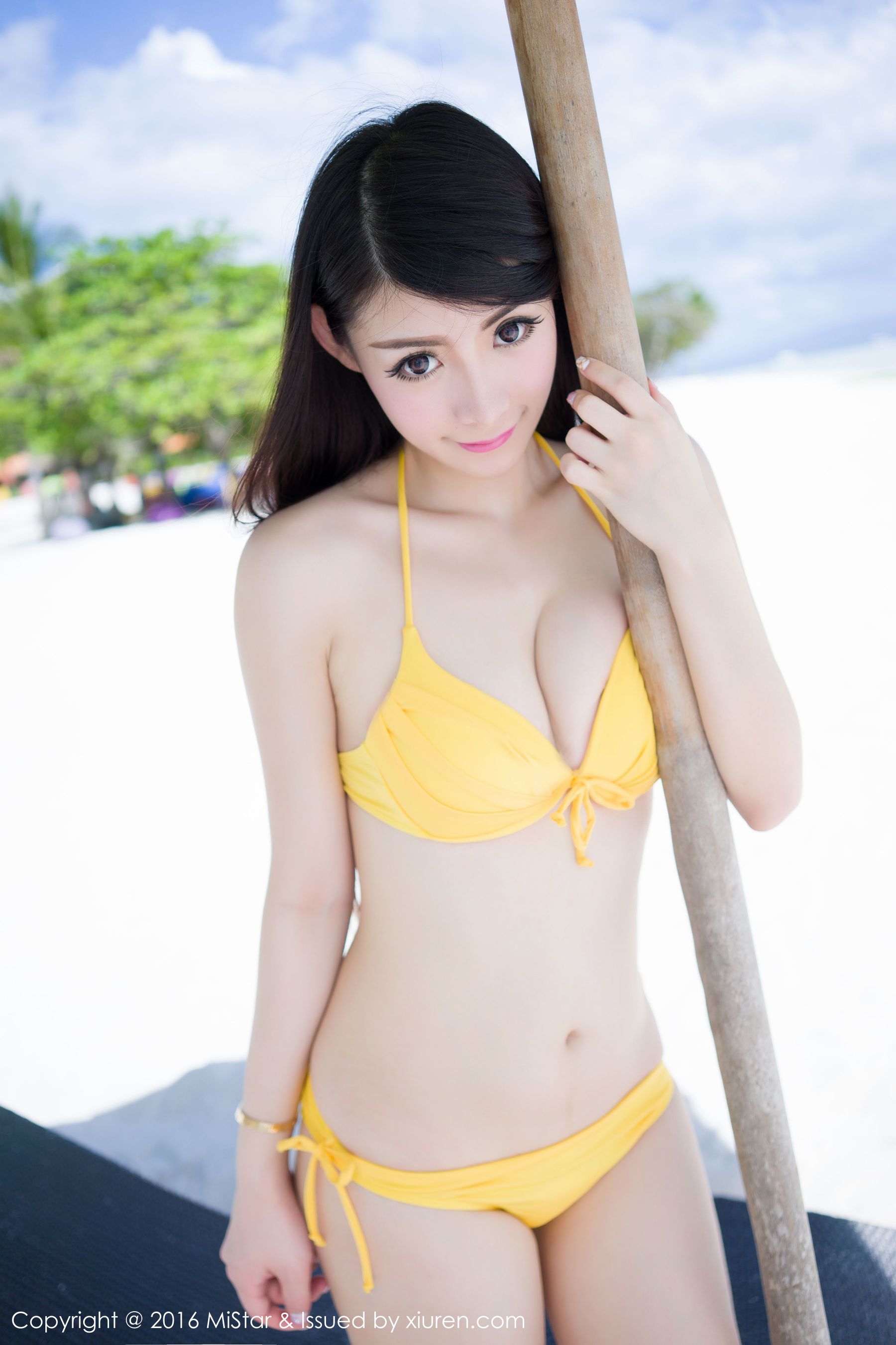 MARA sauce Boil island Travel bikinicycling girlsailor clothing Meiyan Society Mistar Vol.071