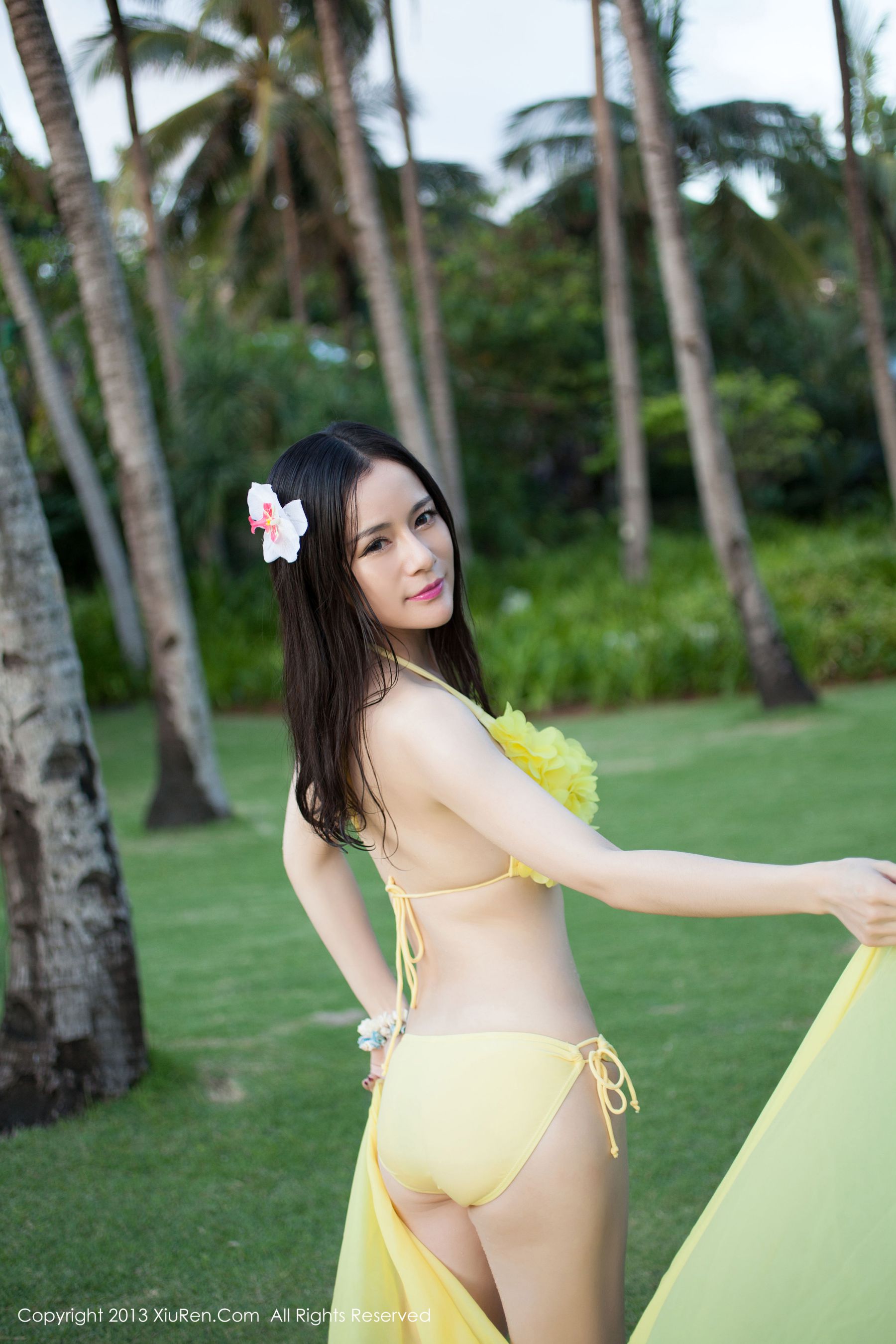 nancy small -seaside beautiful Bikini series Xiuren No.069