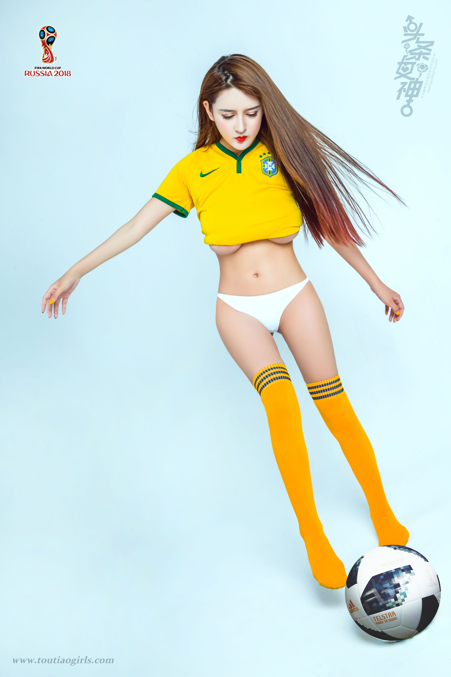 Dahan Love deep Samba World Cup Toutiaogirls