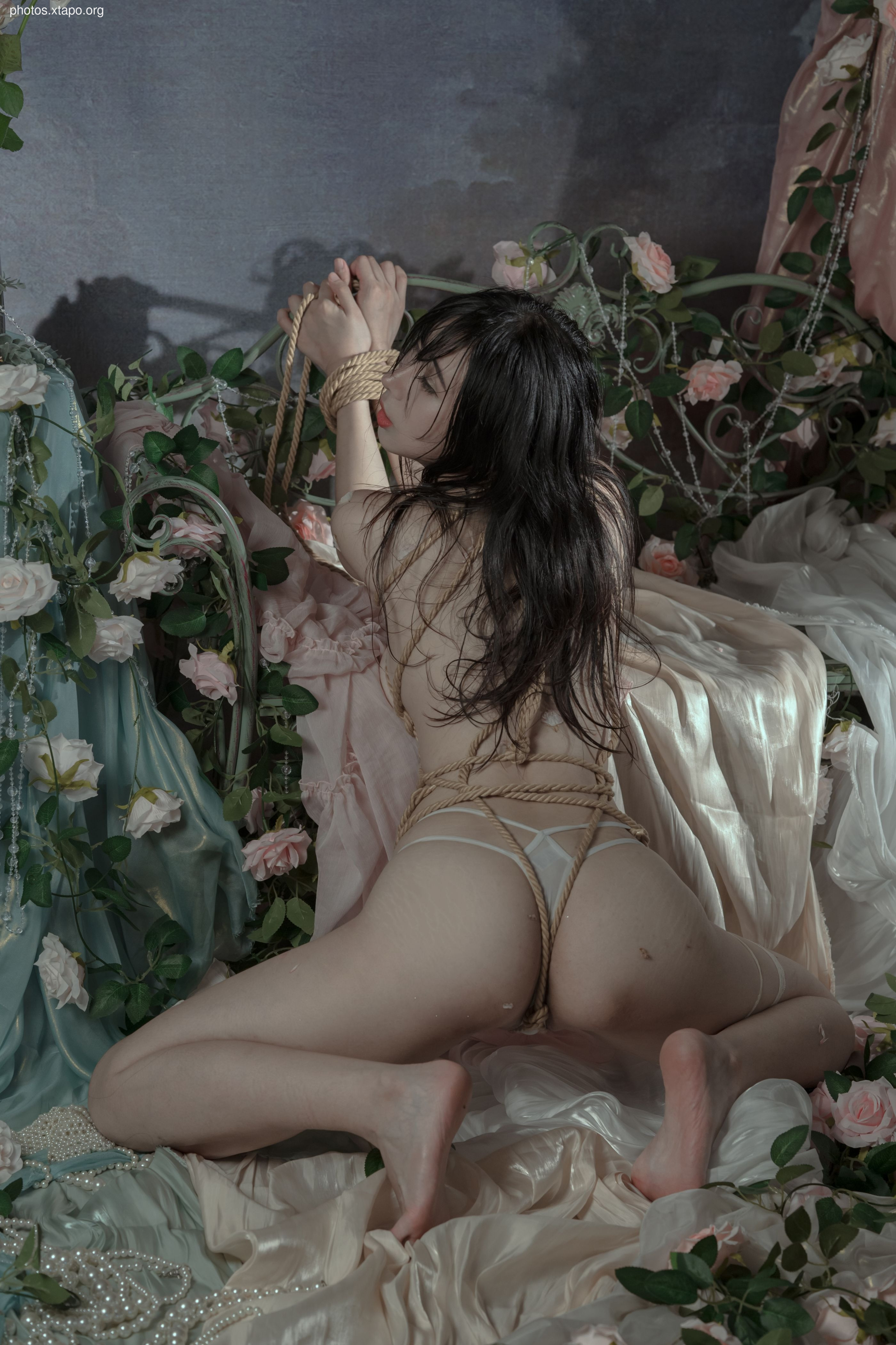 Yunxi Creek -Milk Peach Rose Rope Art 50p1v -933MB