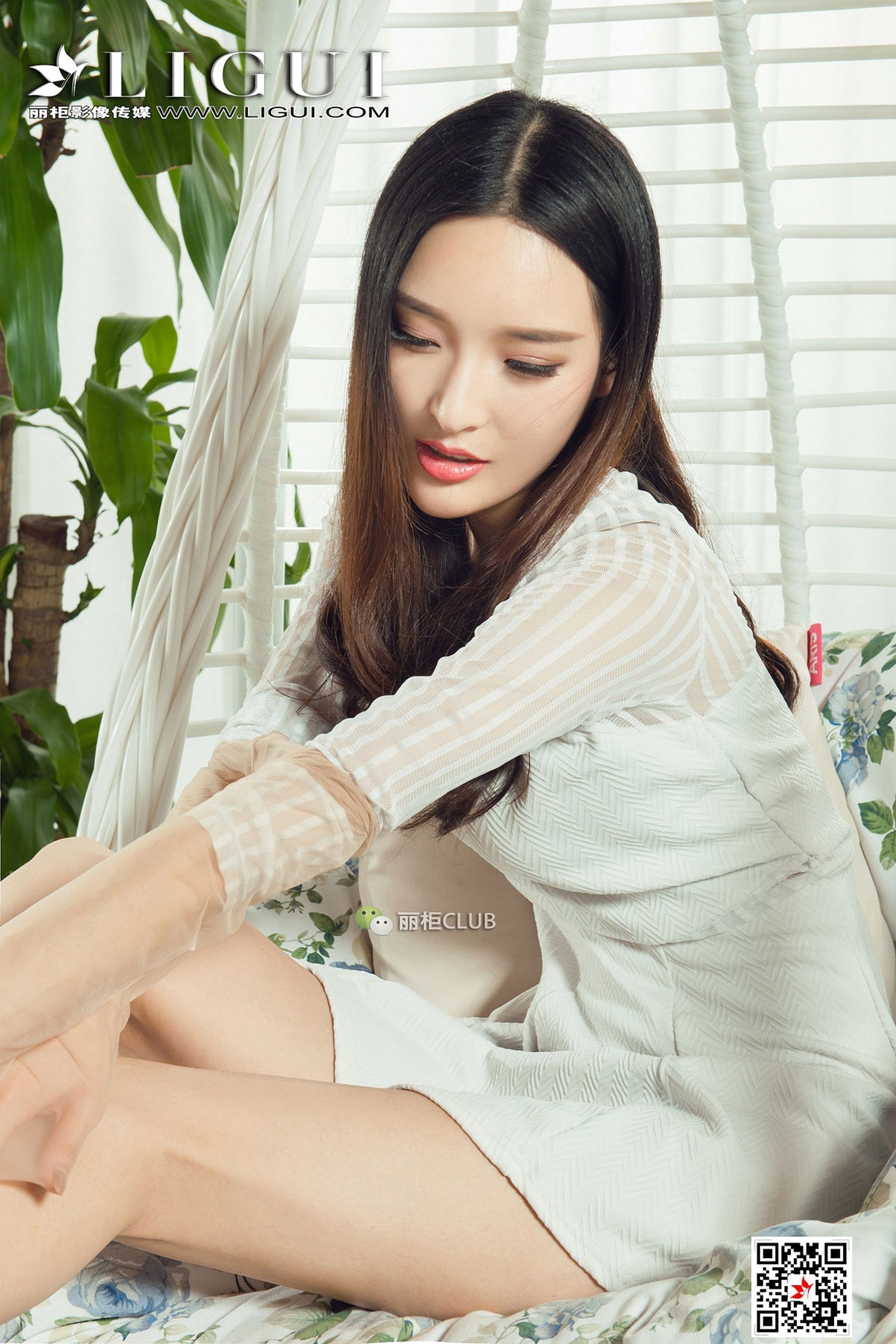 MODE foot mold ice cream hanging basket chair silk foot Ligui