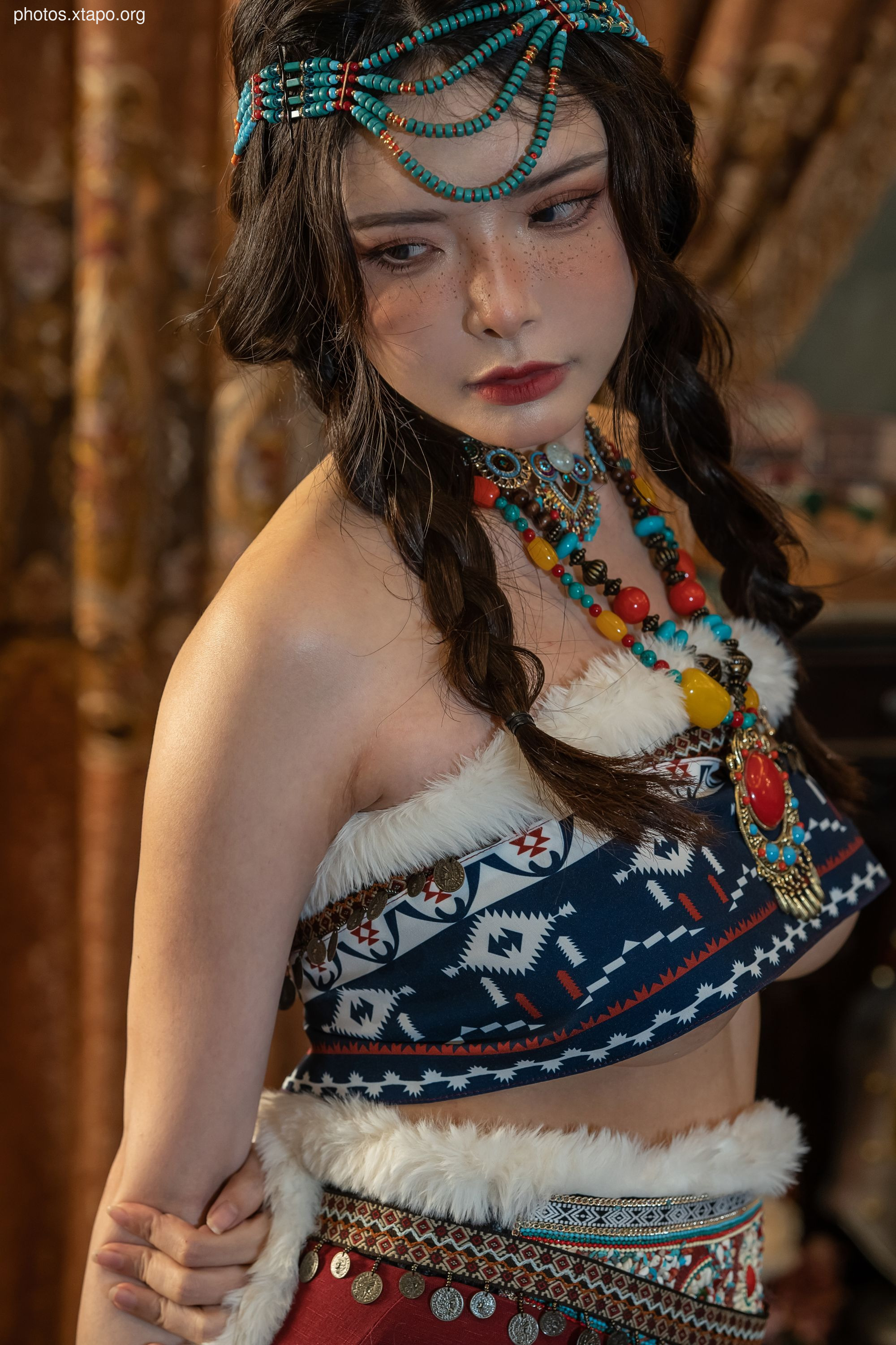 Autumn and Corgi (Xia Xiaoqiu Qiuqiu) -The freckles girl 34P -465MB