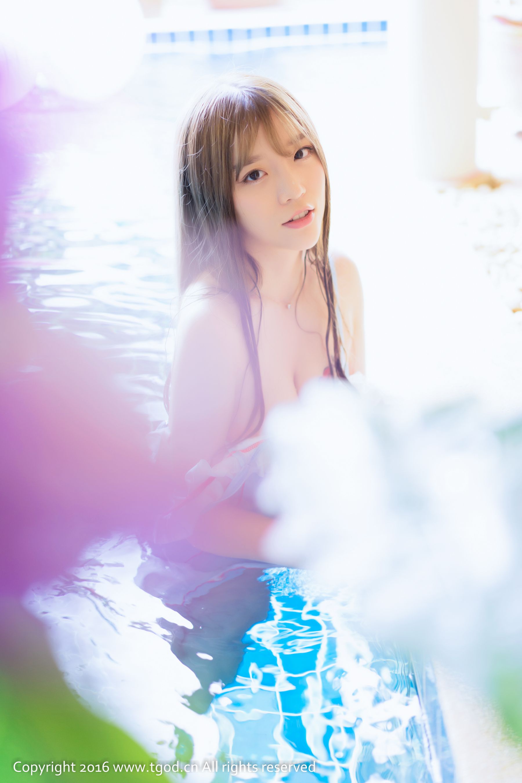 Cheng Tongyan's Samui Island Travel is beautiful, fresh and beautiful girl Push Goddess/You Mihui