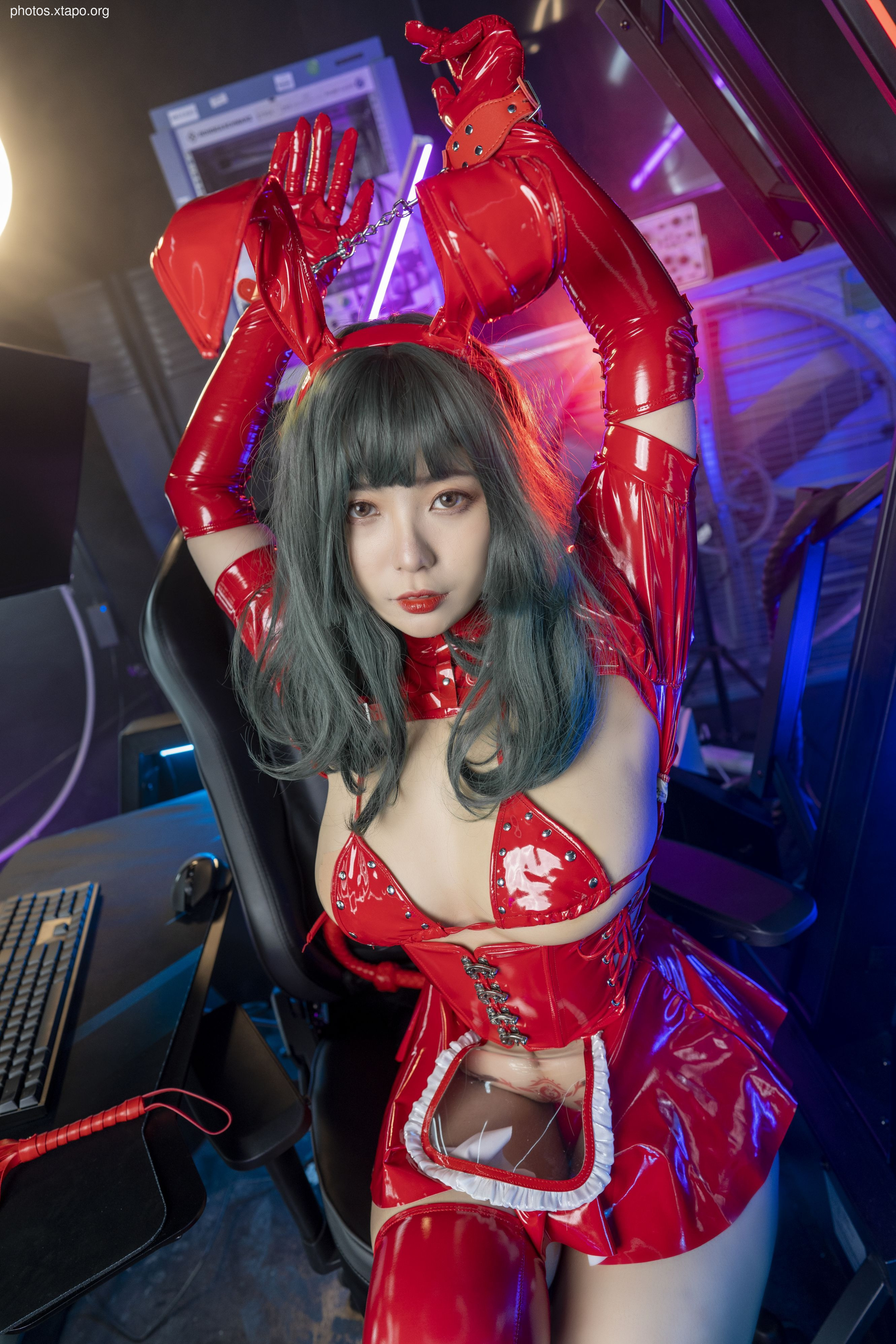 A_ i Dita Dark Rabbit Girl 40P-618MB