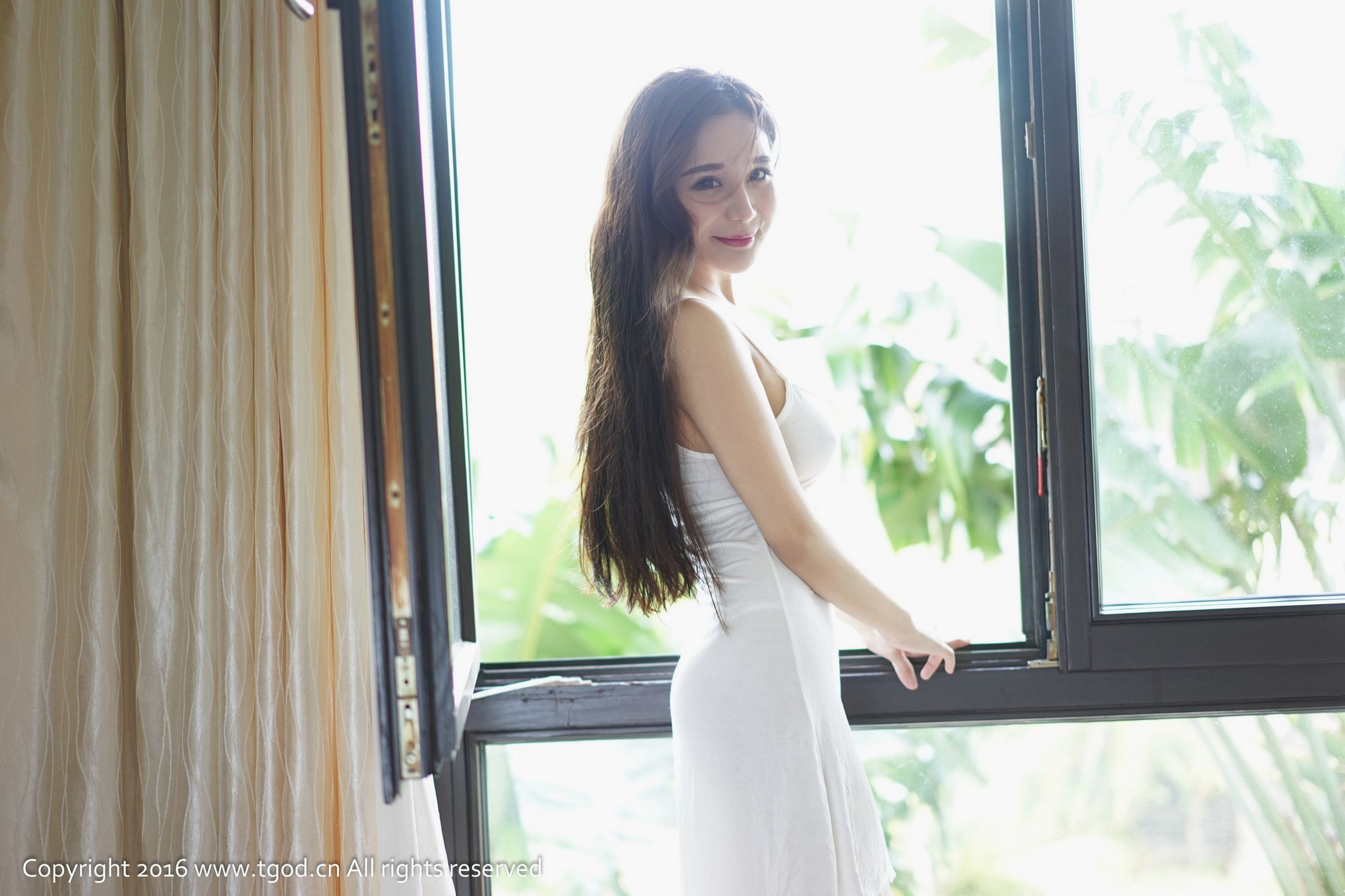 Chen Jiayao Ayomiabe's Sanya Travel is very delicious goddess push goddess TGOD