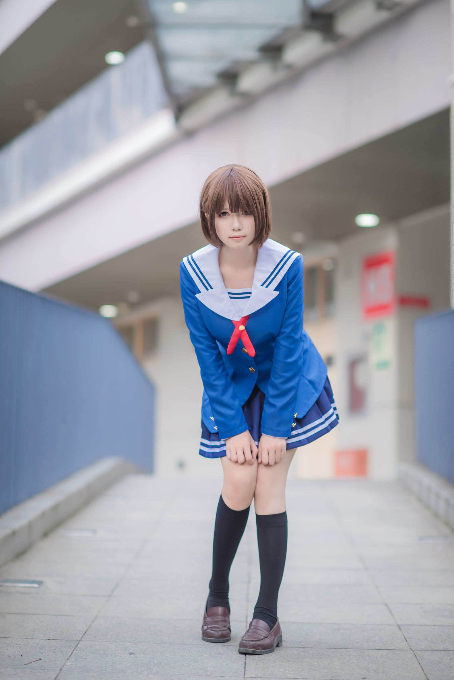 Loli cos Platinum Saki -School Uniform