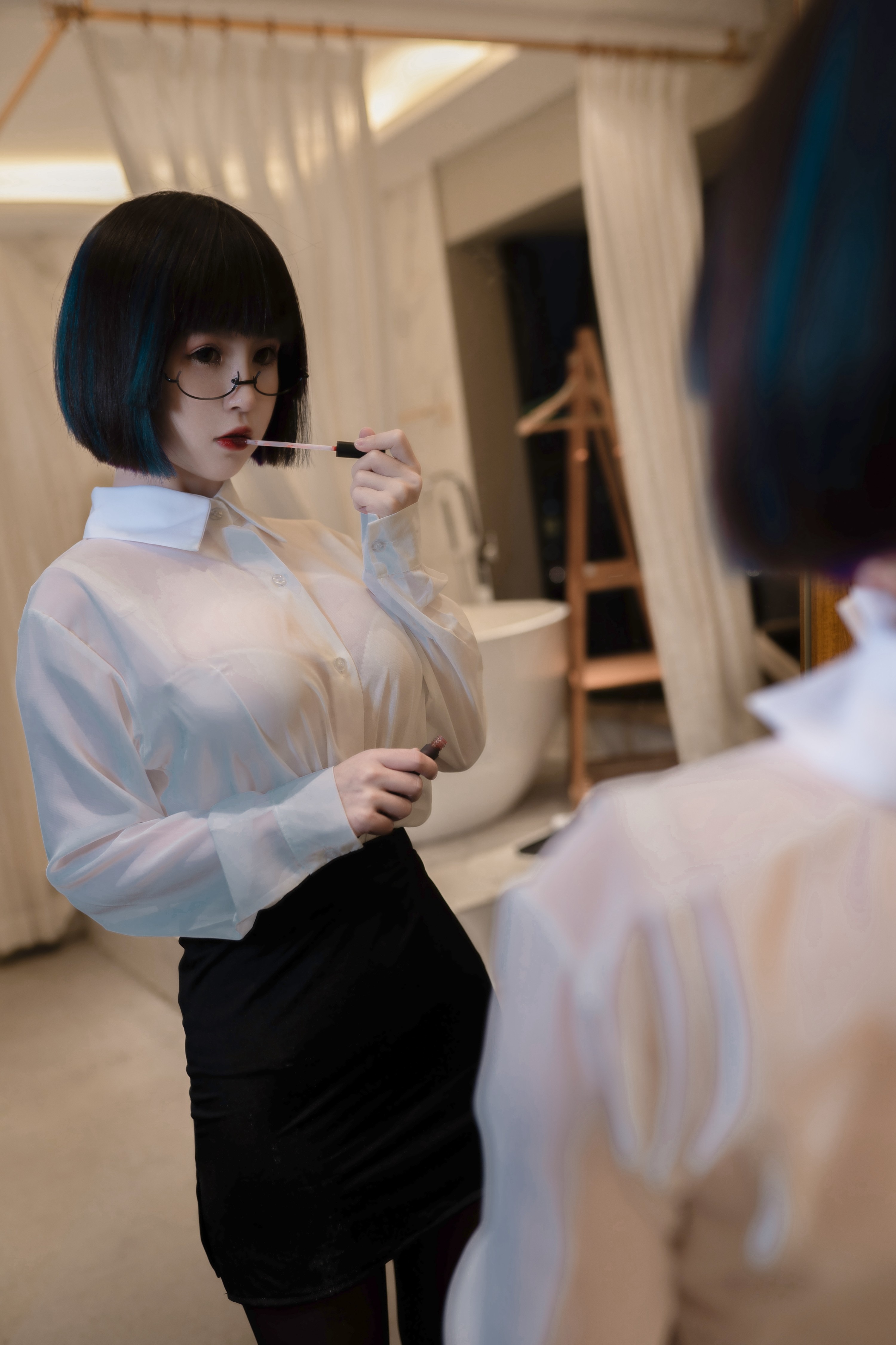 Hao Zai Zz – Black Silk Secretary 62P