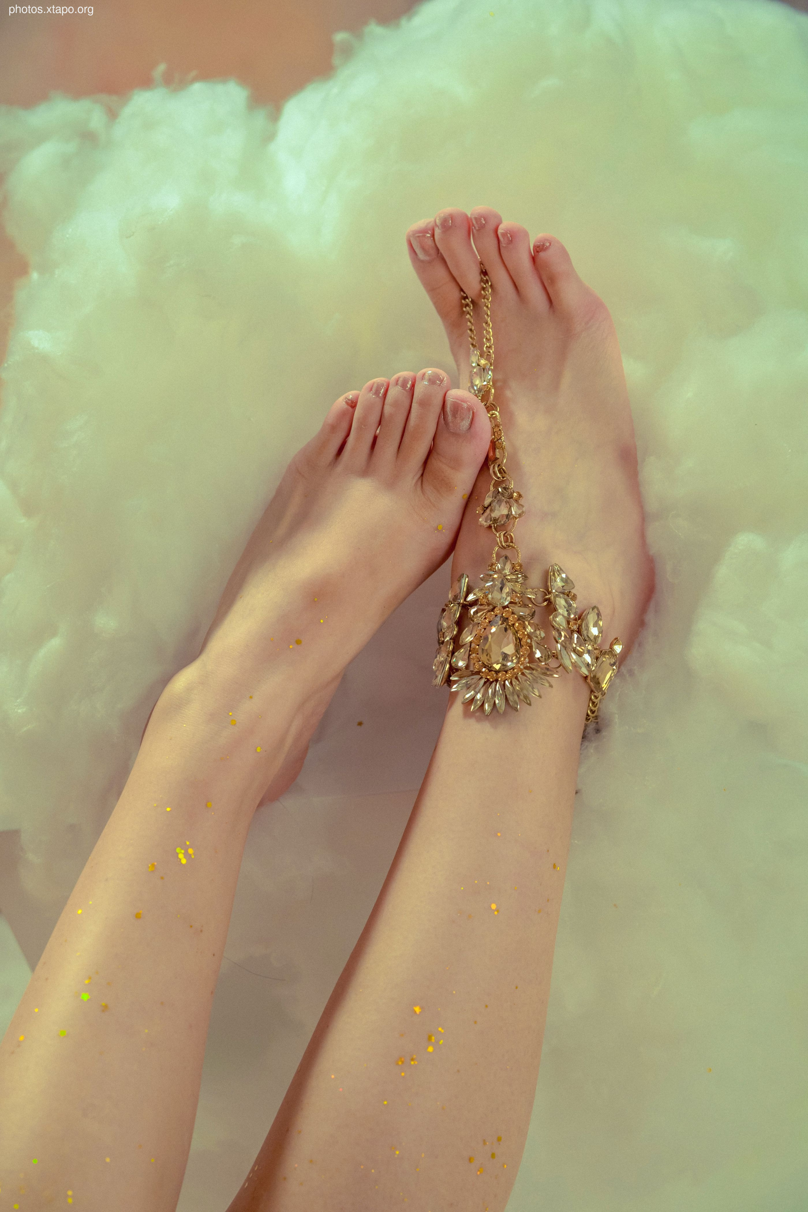 Yunxi Creek -Milk Peach Citrine Crystal Crystal