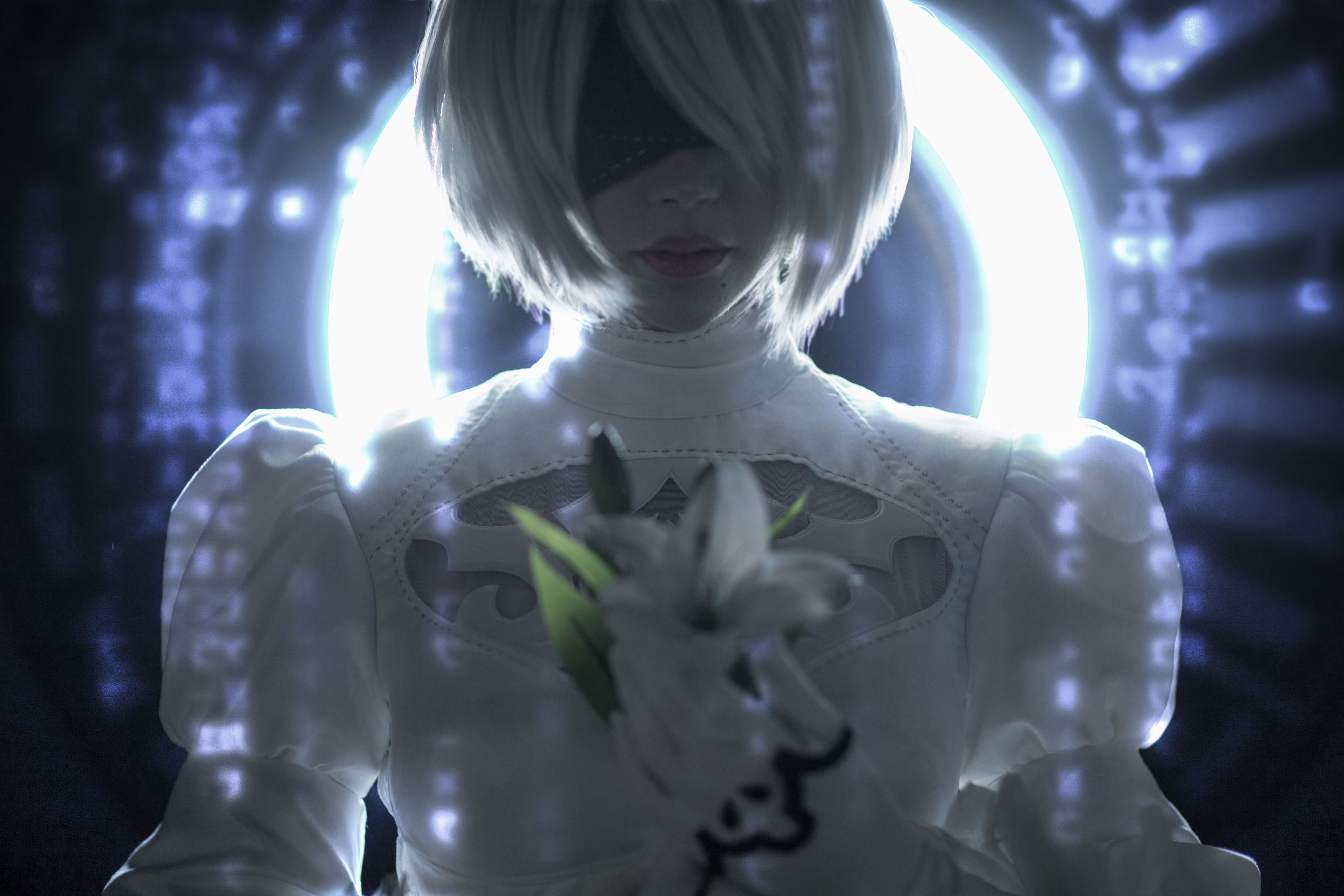 COS Welfare Foreign Beauty Sayathefox -2B White Dress