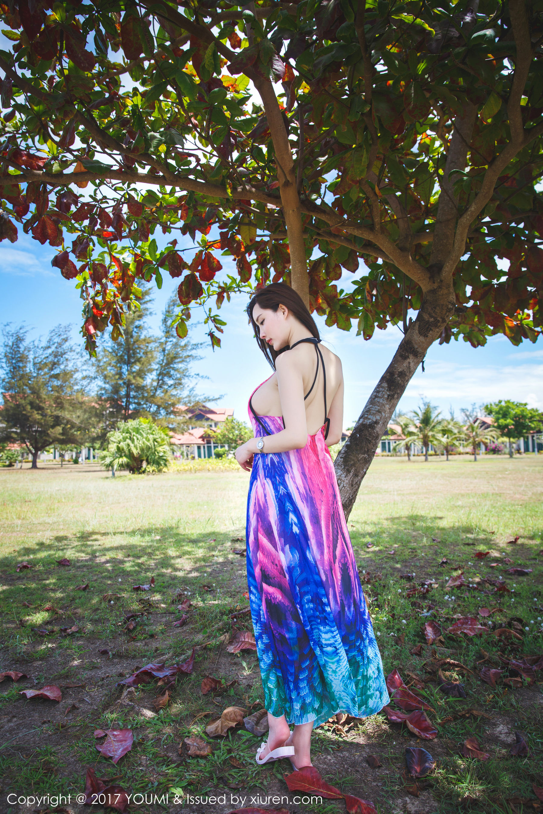 Tuquan Yuan Dwarf Poor Beach BikiniCharm Long Skirt Youmihui Youmi Vol.029