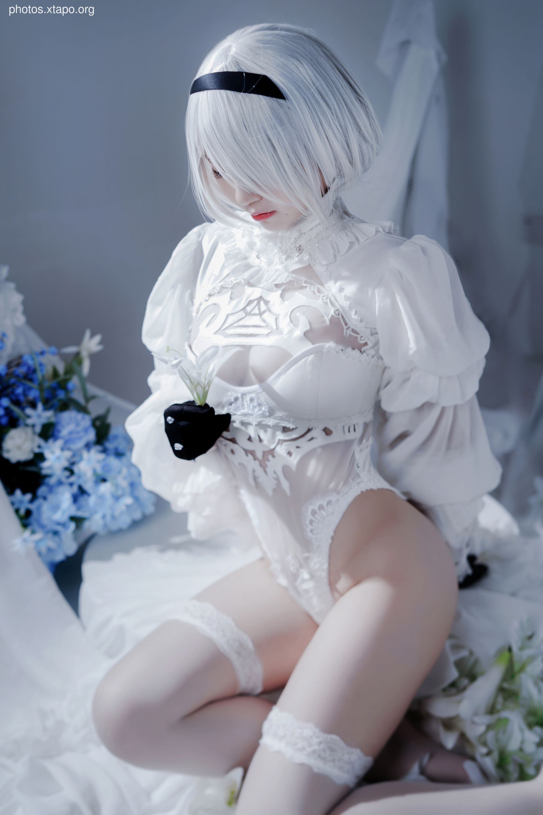 Half Half -Automata ハ ル ハ No. 2 B -type white dress 51P -91MB