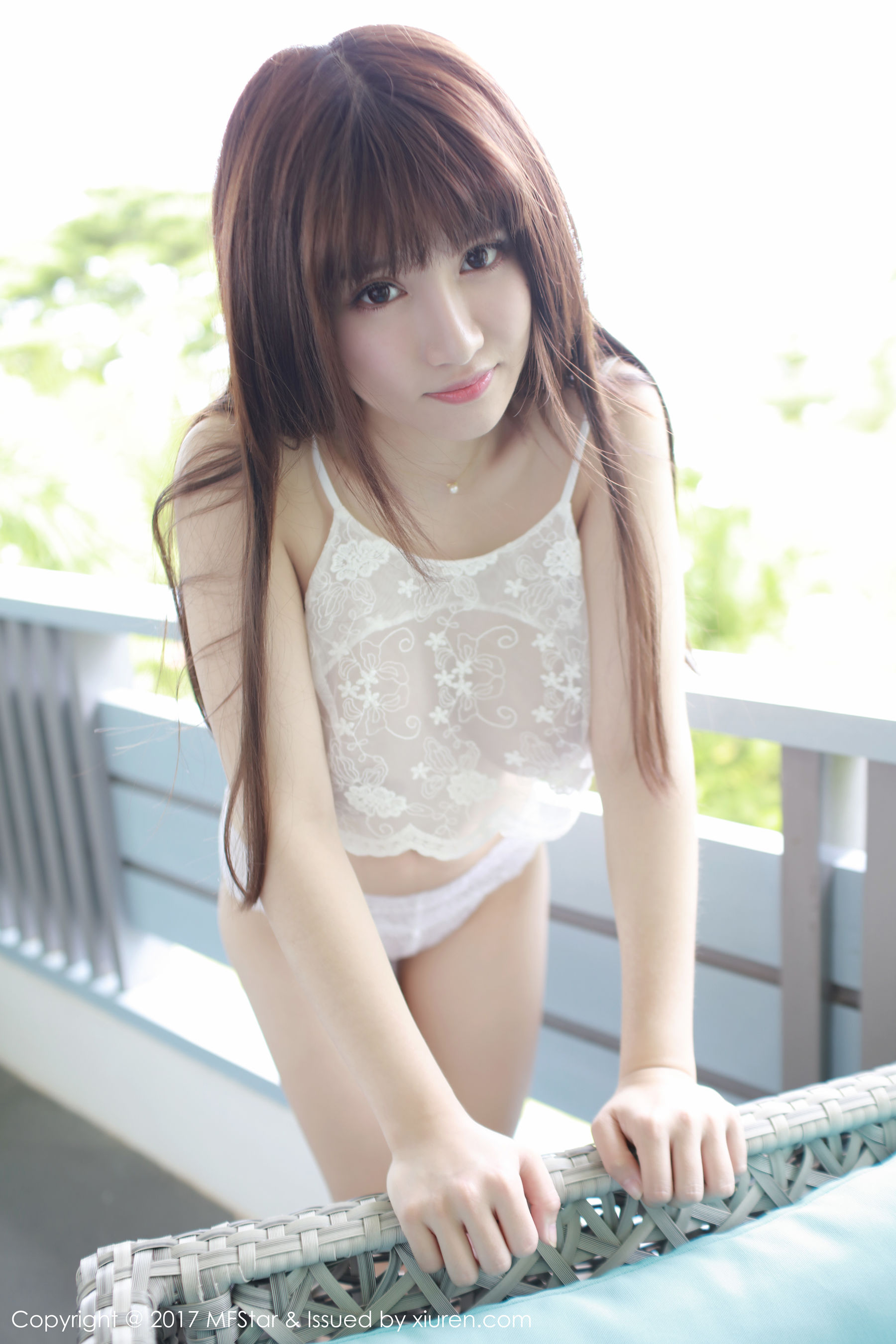 K8 Ao Jiao Meng Meng vivian Sexy VillagersSemi -Locked Lace Underwear Model Academy mfstar Vol.114