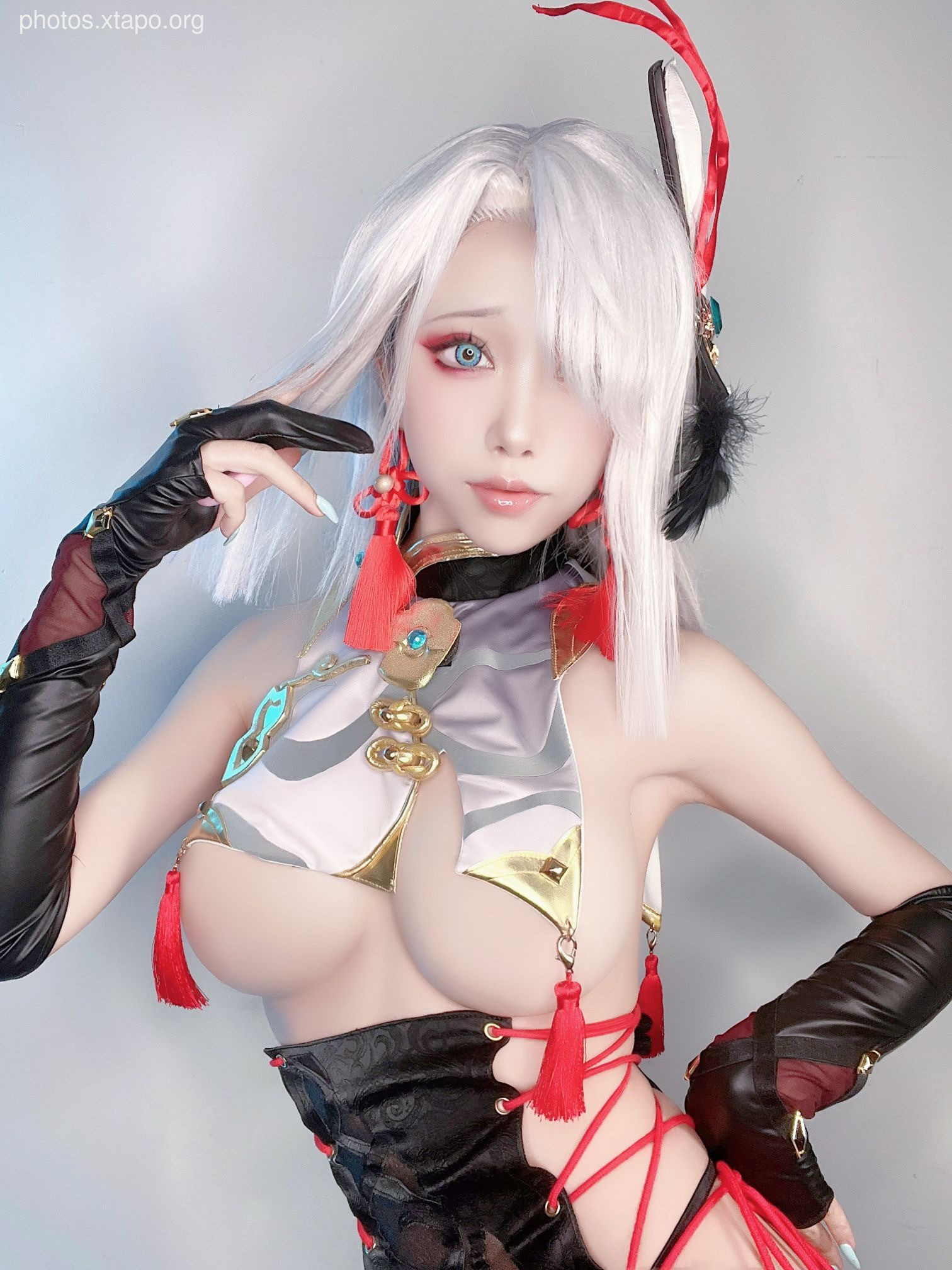 Shui Miao -Shen He Selfie -Doujin Cheongsam