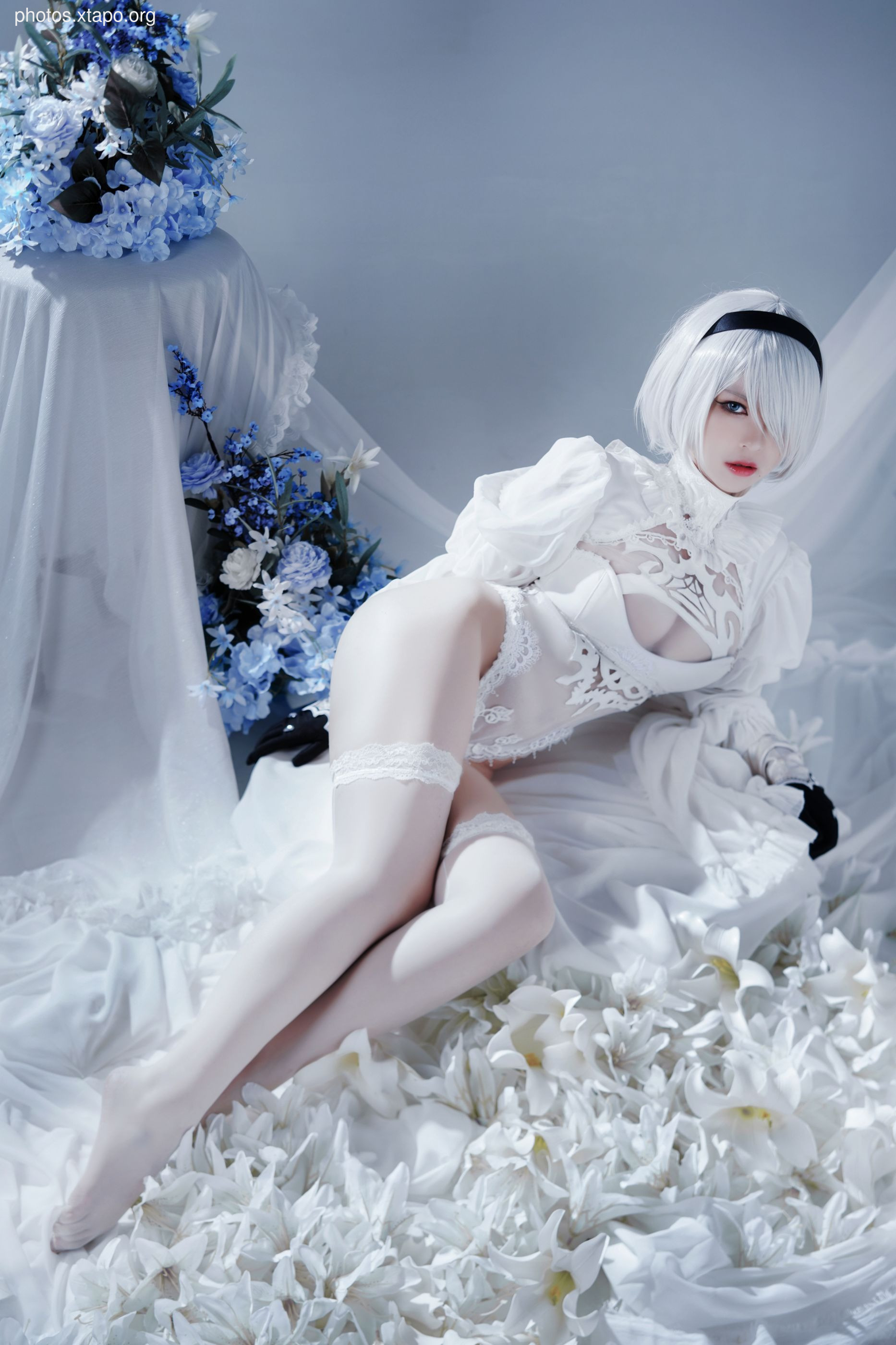 Hanbanzi - Automata ヨルハ No. 2 Type B White Dress 51P-91MB