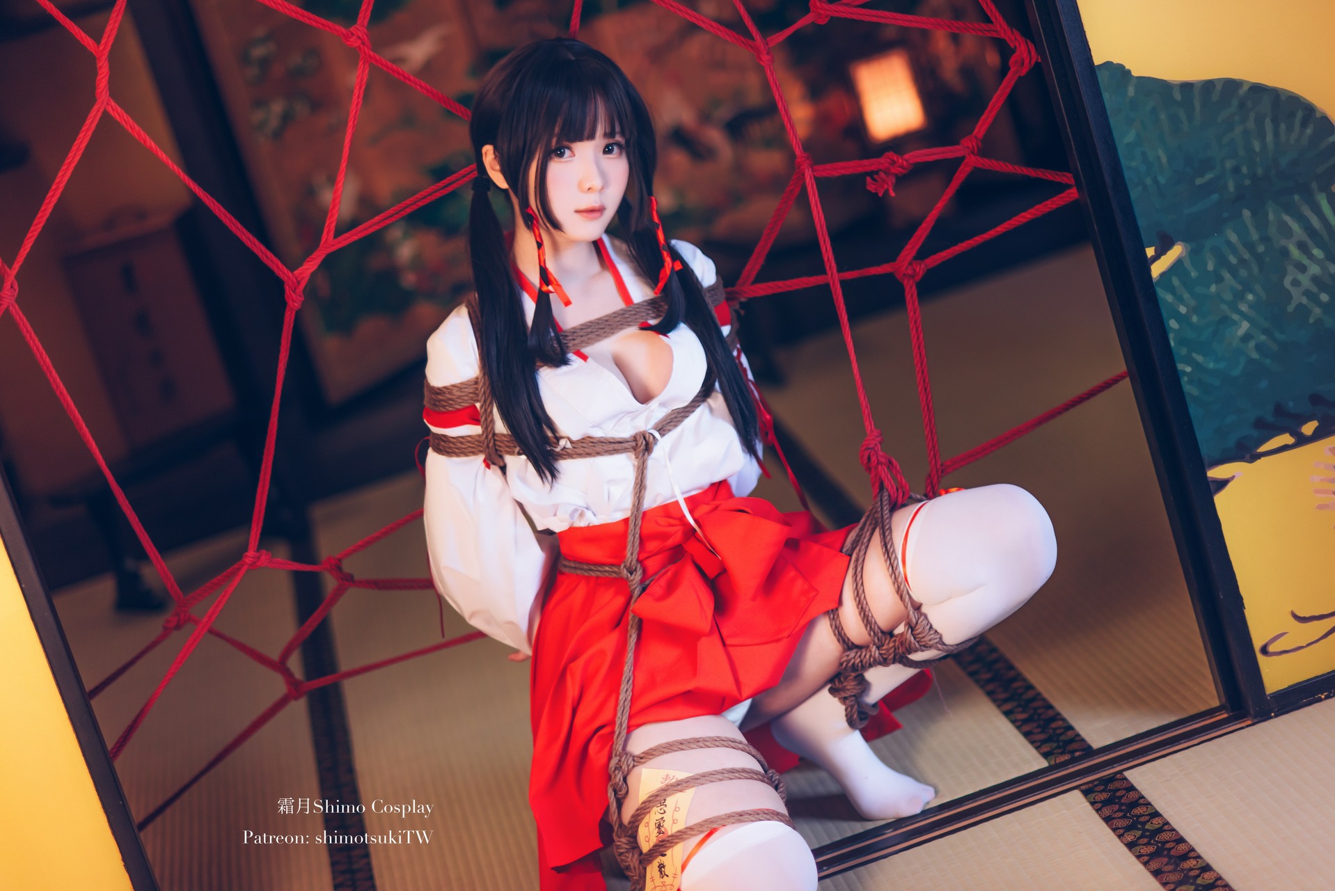 [Shimotsukishimo] Shrine Maiden 捆绑 Miko Bundle