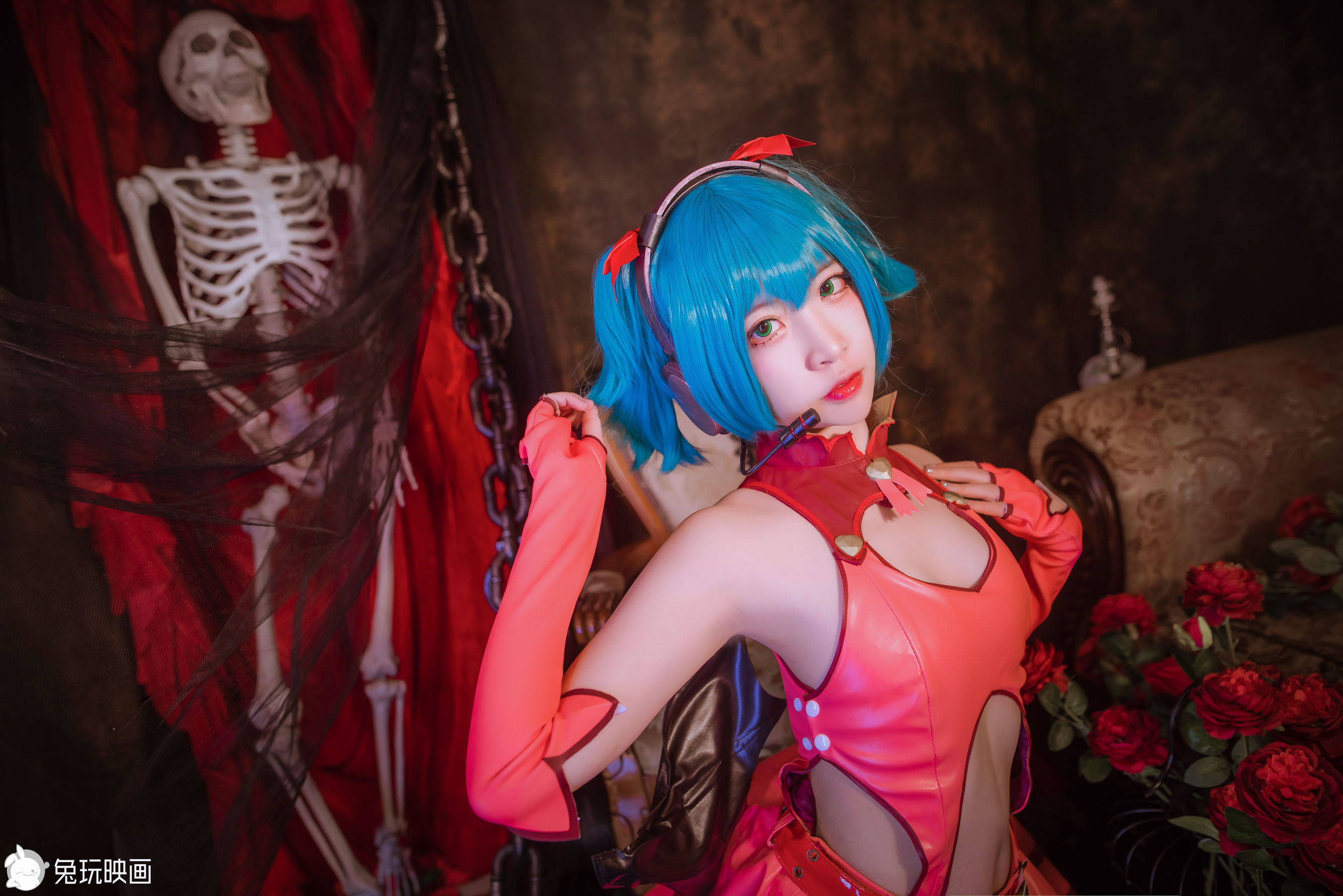 Rabbit Playing Paintings -Chong Little Demon