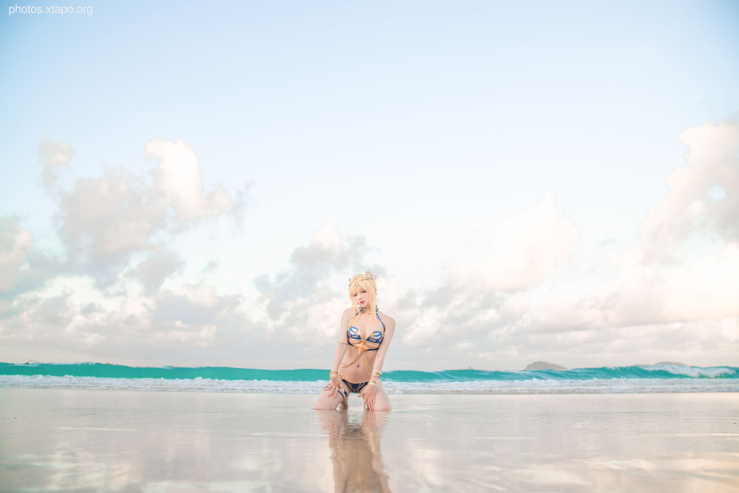 NO.029 White Gun Swimsuit 48P-257MB