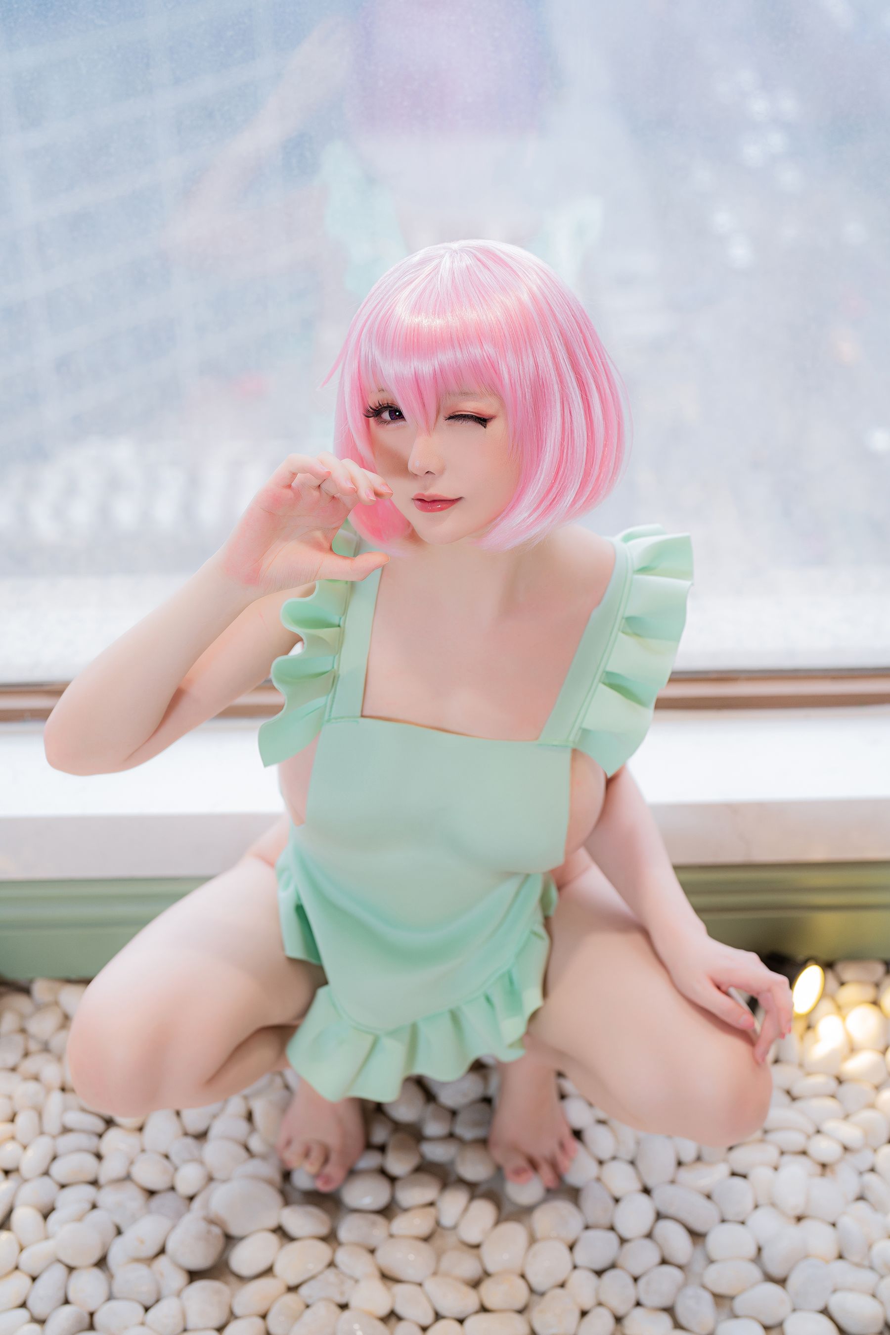 Welfare COS Miss Coser Sister Star Zhi Zhi Zhi -Valentine's Day Dream set group