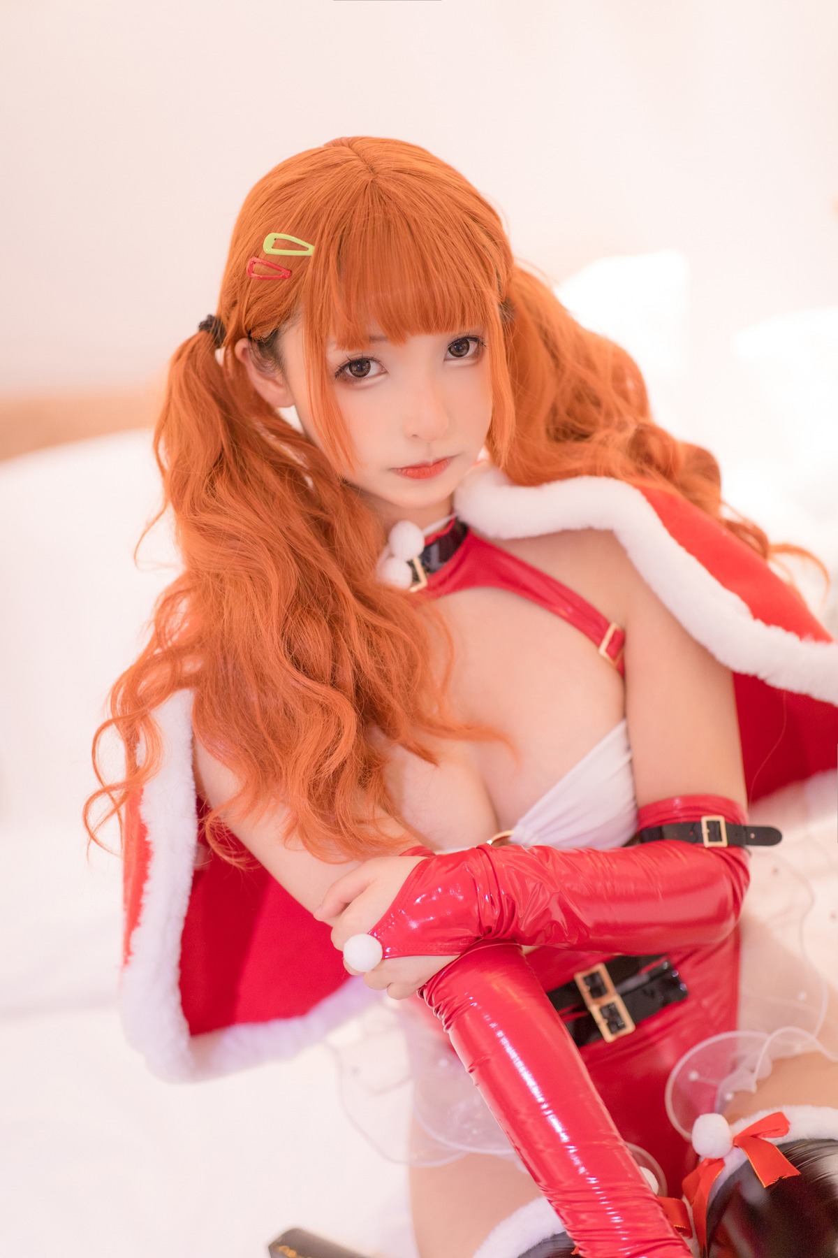 Kagurazaka Mafuyu Cosplay Christmas Queen 圣诞