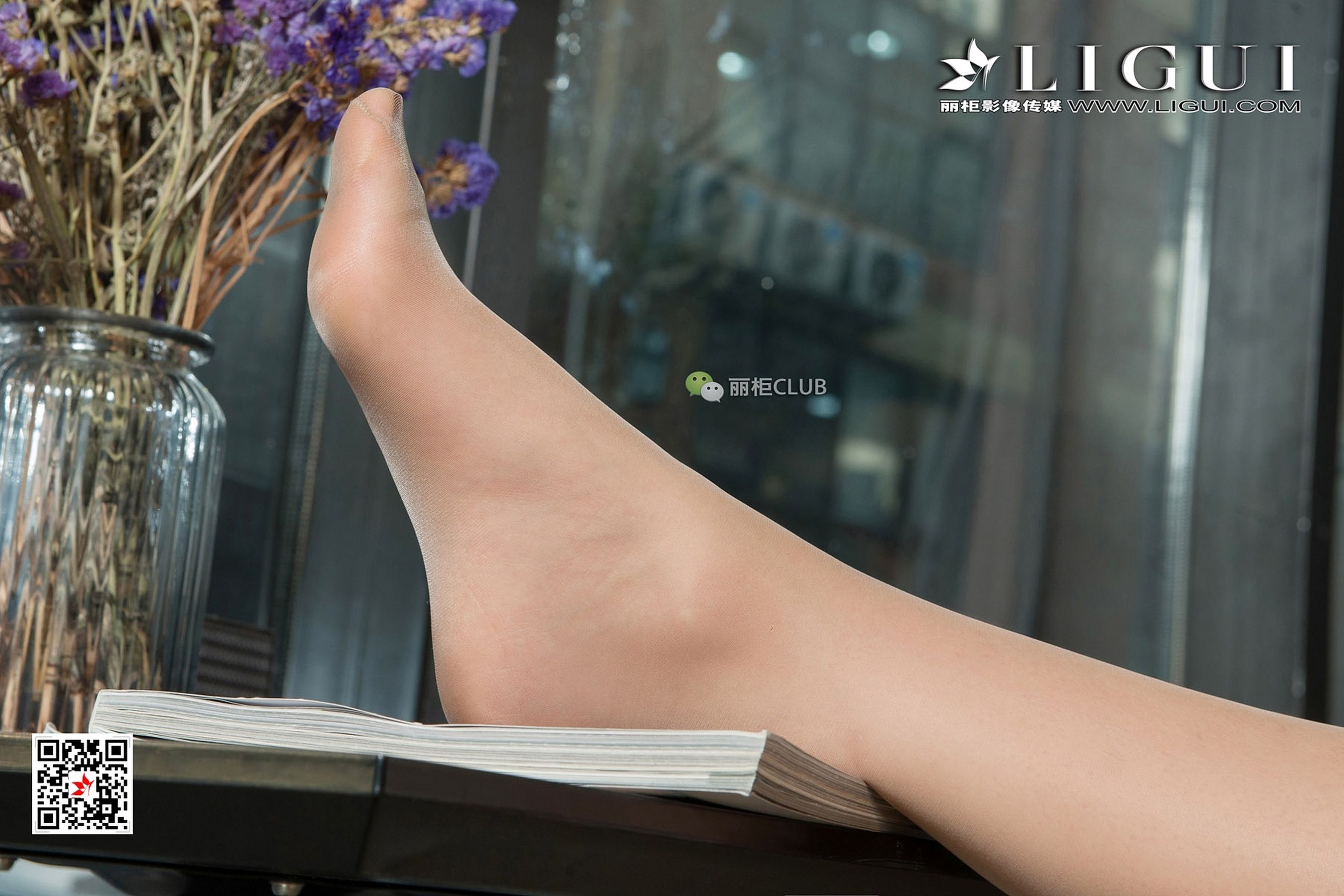 MODE Leg Model Xiaoxiao White -collar Meat Beautiful Legs Ligui