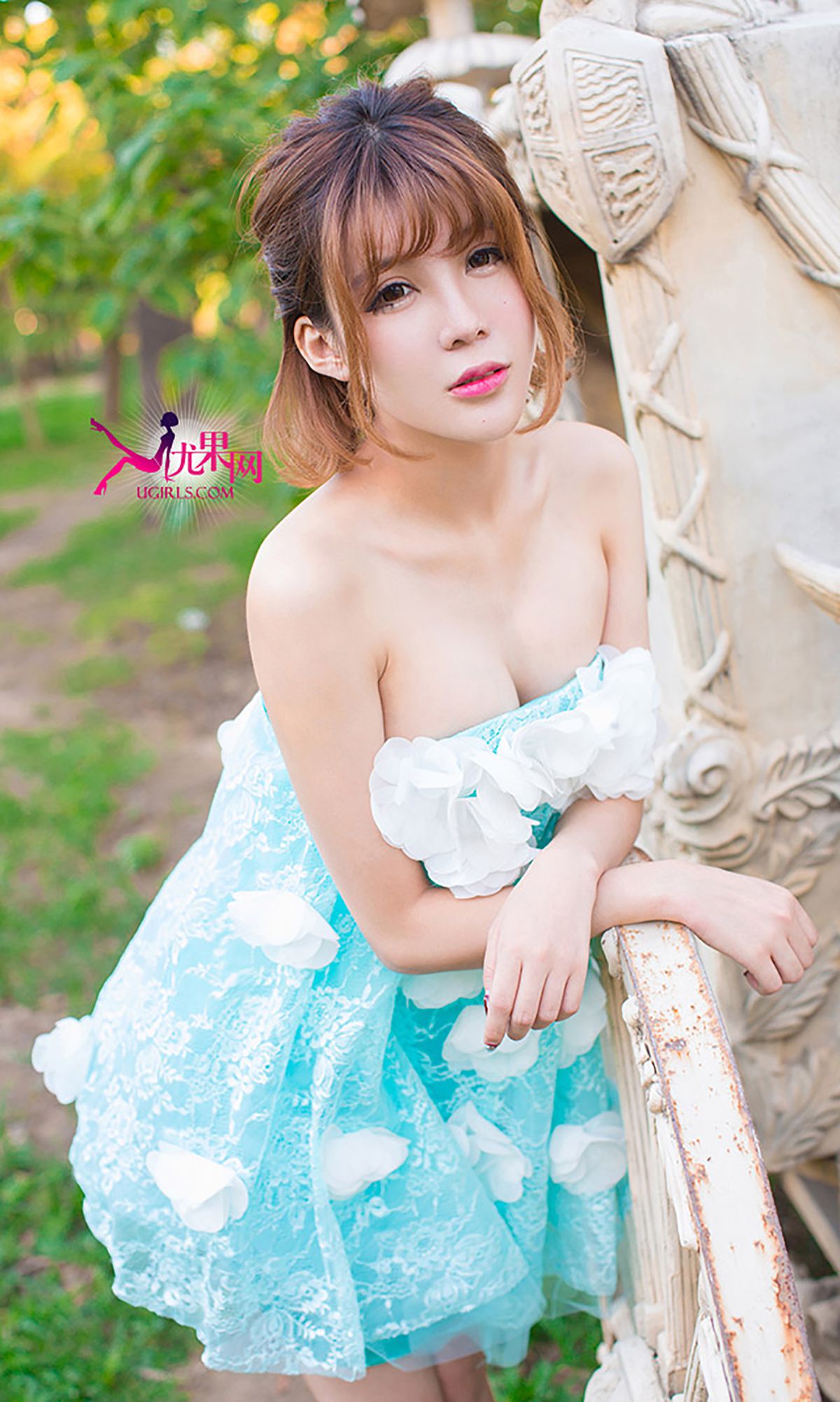 Ling Zixin ALIN The Sunshine Smile Face on the Edge Aisu Ugirls No.054