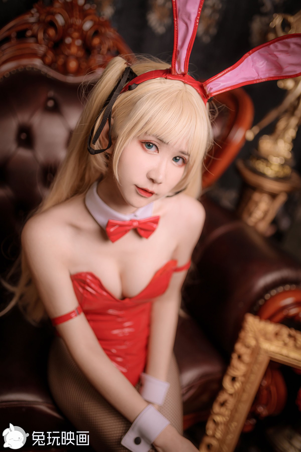 Rabbit Play Movie Cosplay Bunny Girl Red and Black