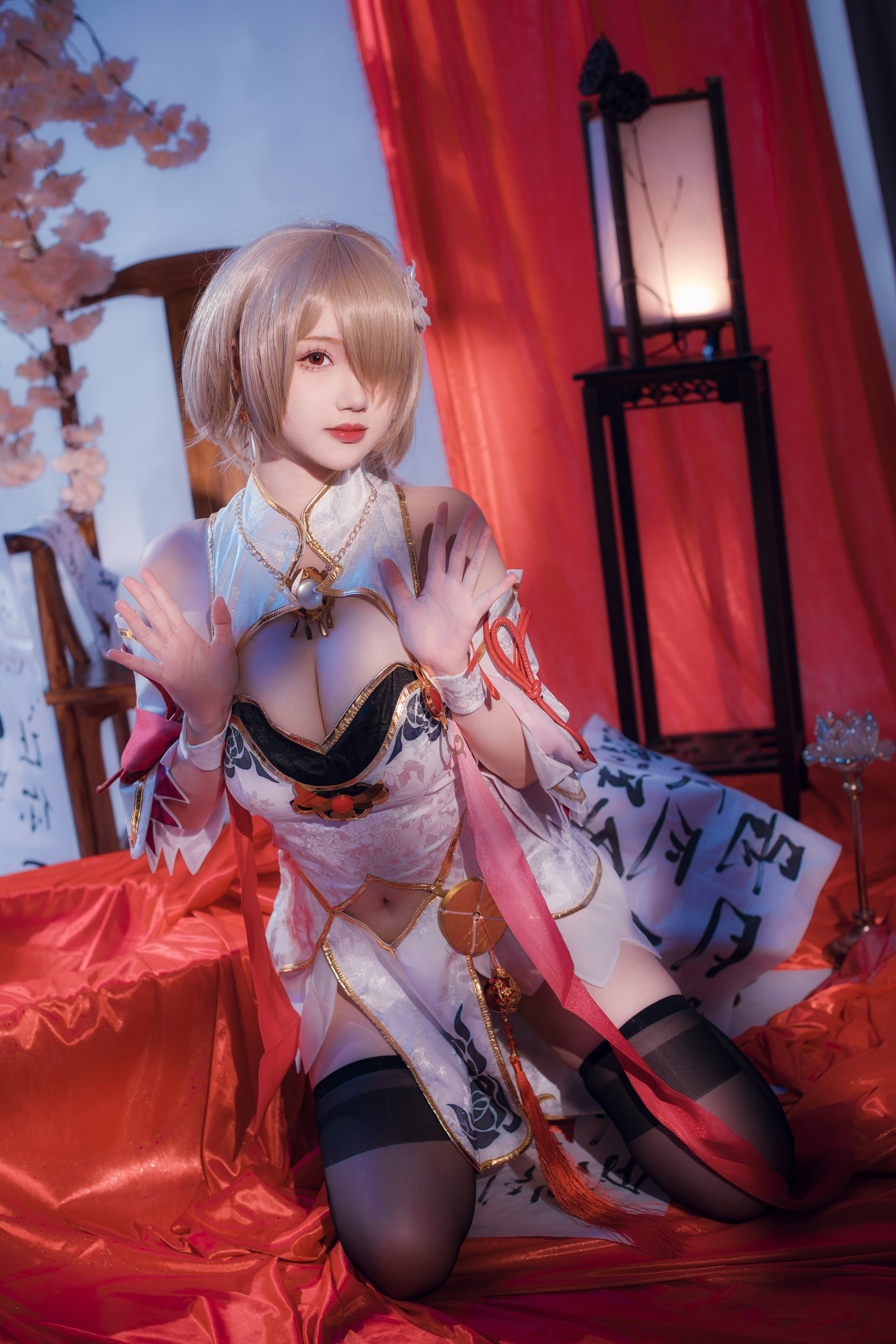 Xueqing Astra Honkai Impact 3 Rita Huanxisha Cheongsam 56P5V