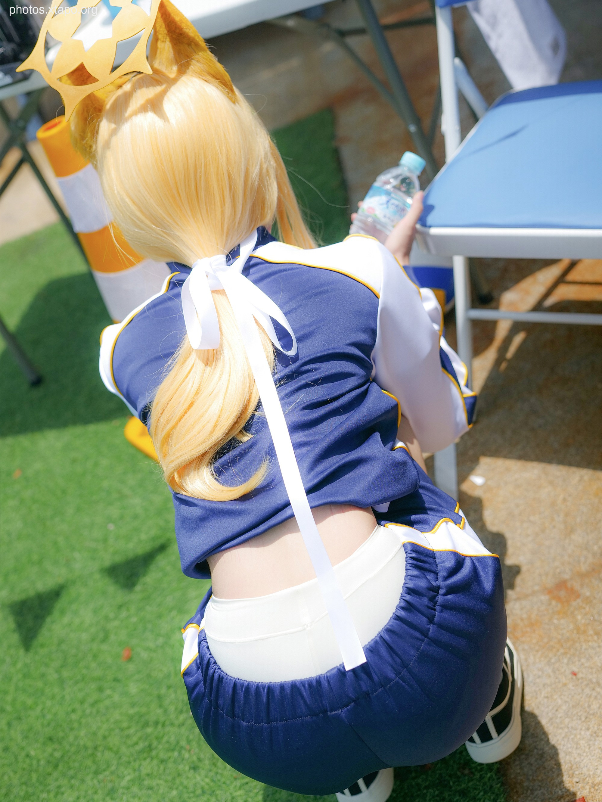 Mother Blue Archive -Iluo マ リ ー (Gymnastics) Cosplay Vol.02