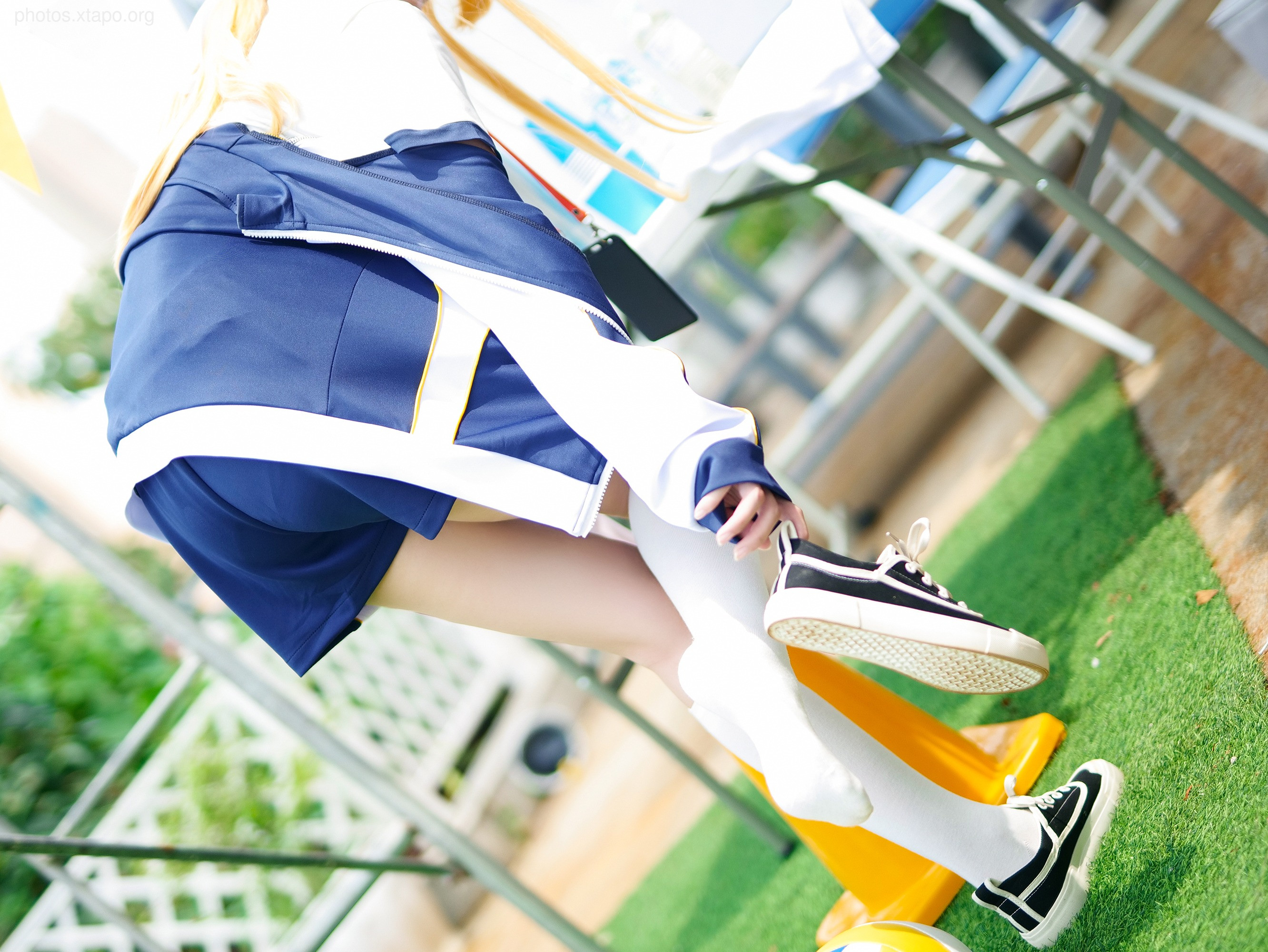 Mother Blue Archive -Iluo マ リ ー (Gymnastics) Cosplay Vol.02