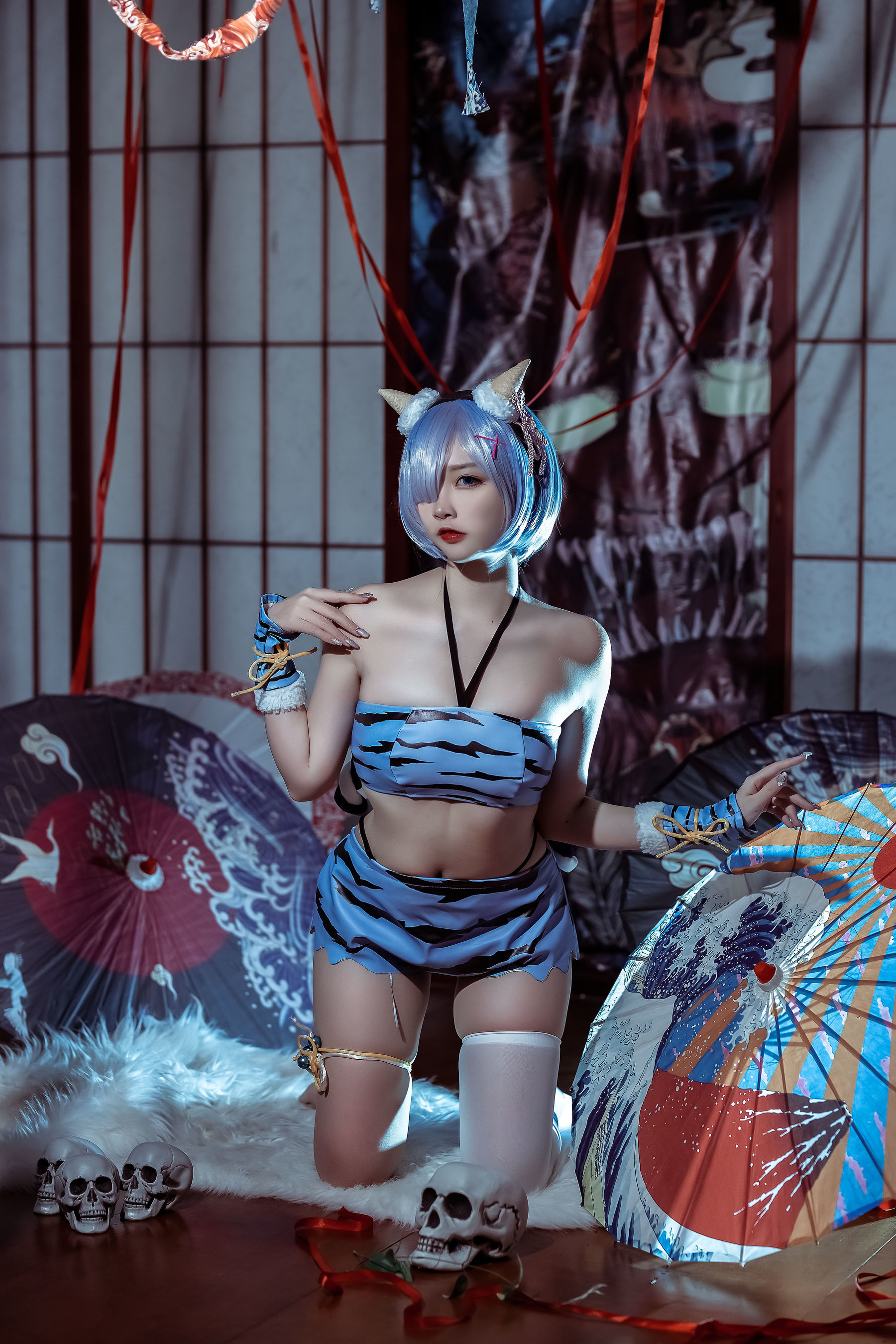 Net Red Coser Photo Popular COSER Erzuo Nisa -Rim Summer Ghost Clothing