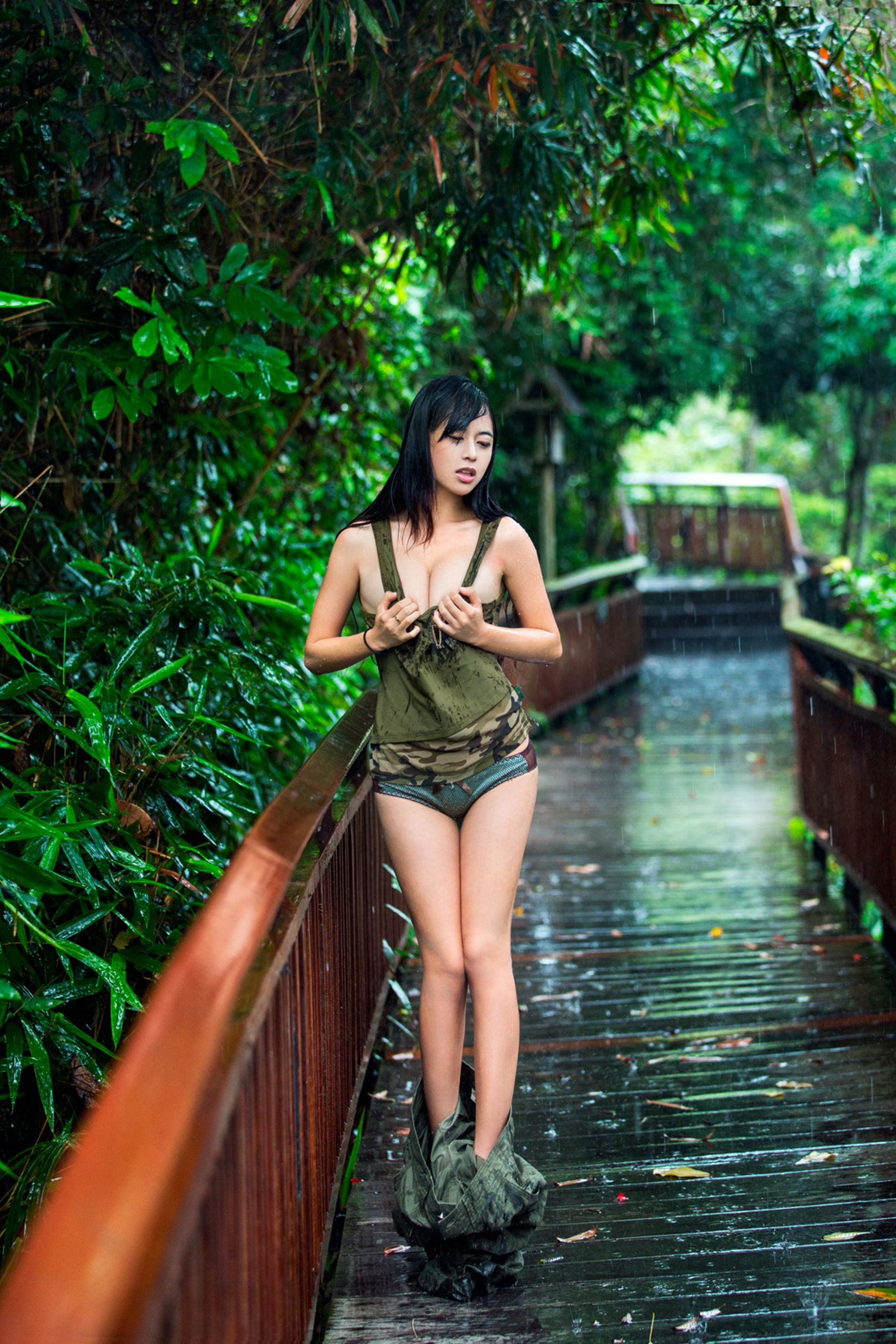 Huang Ke Low -key Big Breast Red Push Girl Tuigirl No.041